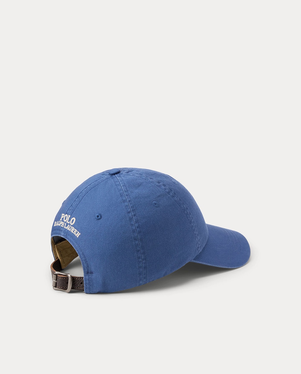 Boné de Sarja com Polo Bear Azul-escuro-2
