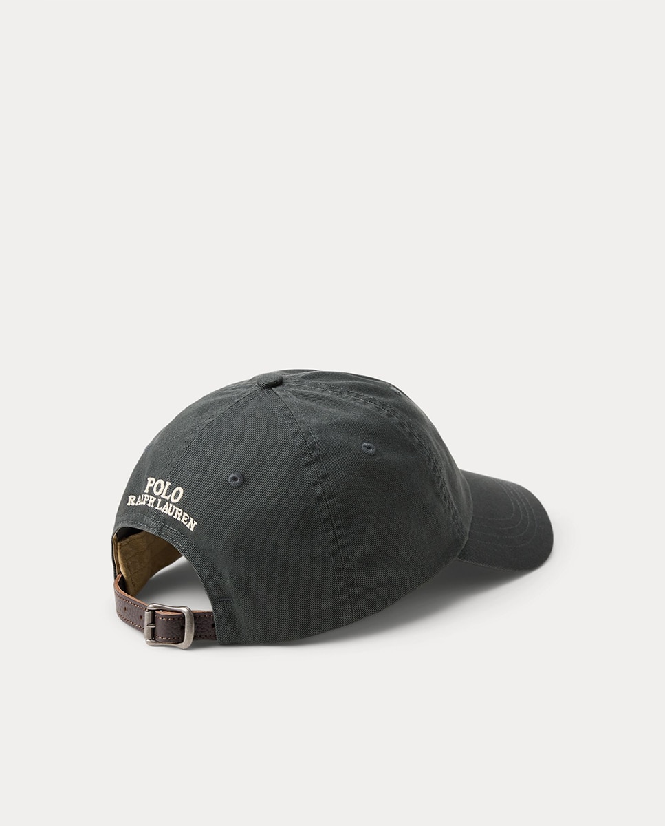 Boné de Sarja com Polo Bear Cinzento-escuro-2