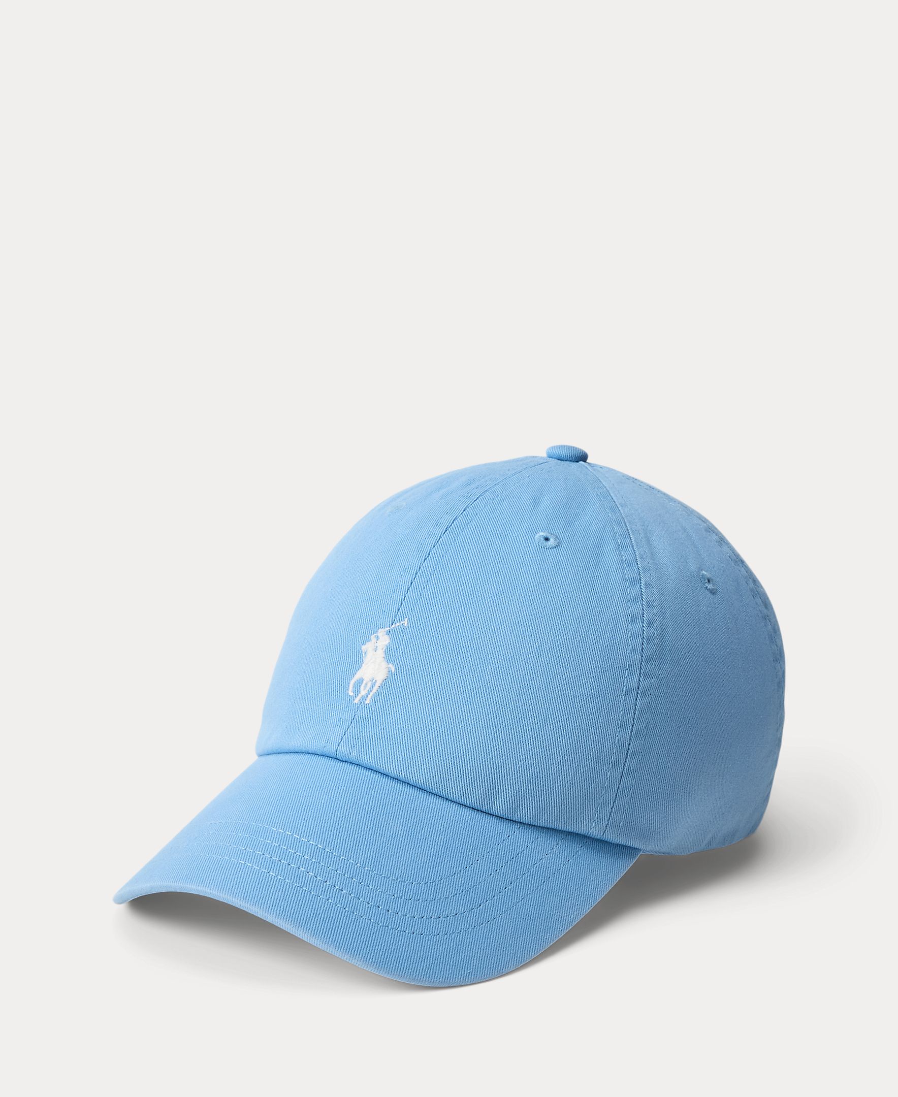 Gorra de chino de algodón vintage caqui - Polo Ralph Lauren - Azul claro Azul claro-1