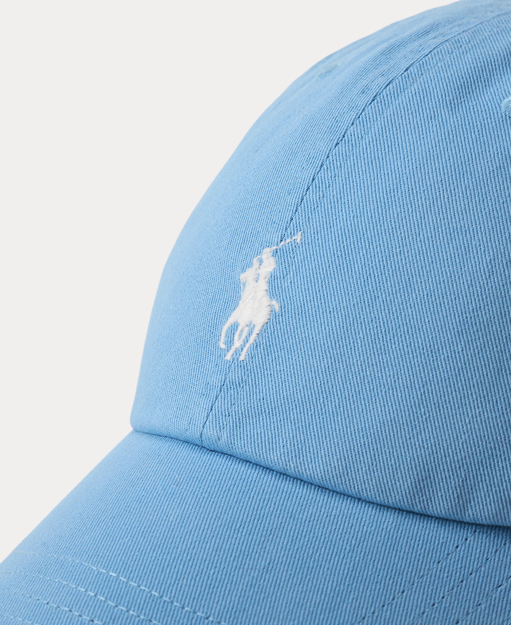 Gorra de chino de algodón vintage caqui - Polo Ralph Lauren - Azul claro Azul claro-3