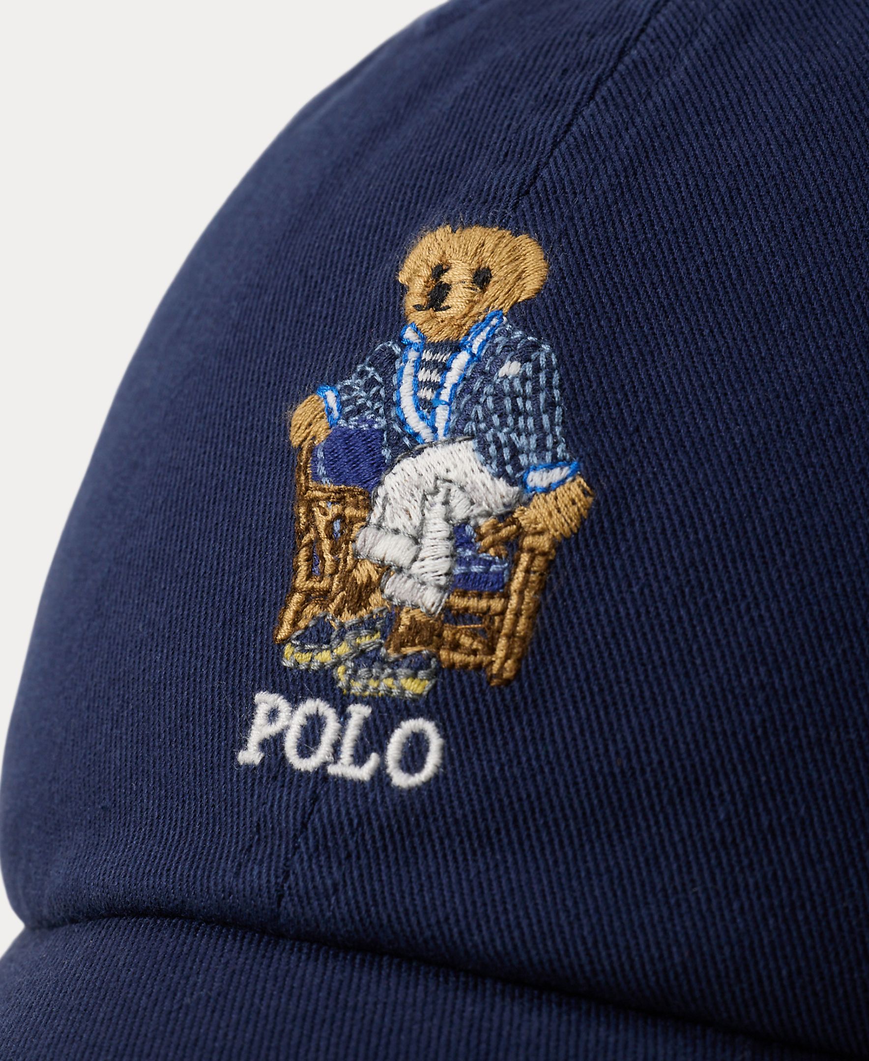 Boné em Tecido Chino de Algodão Azul-marinho-3