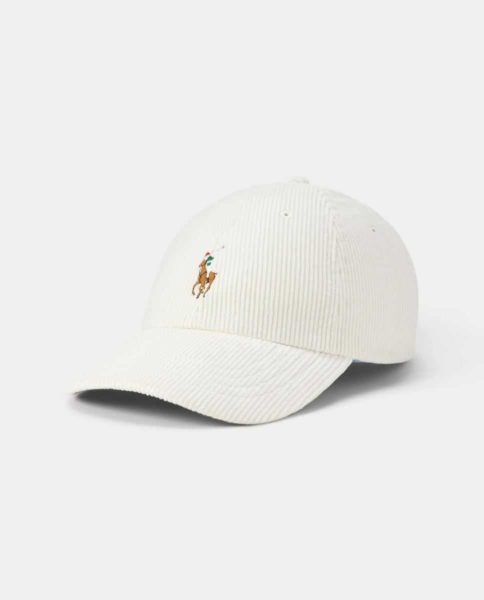 Imagen 1 de Gorra de béisbol de hombre de pana - Polo Ralph Lauren - Blanco roto Blanco roto