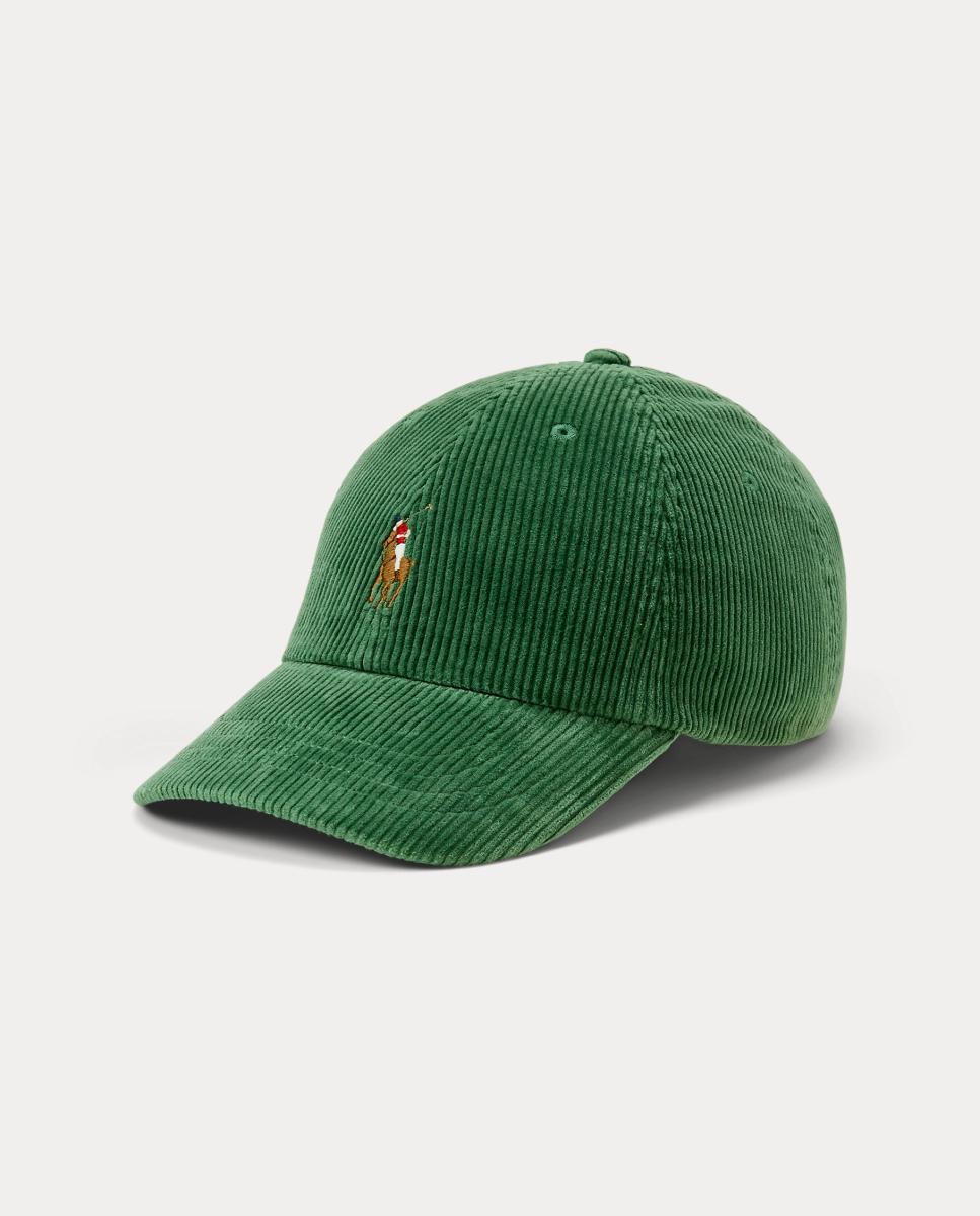 Imagen 1 de Gorra de béisbol de hombre de pana - Polo Ralph Lauren - Verde metal Verde metal
