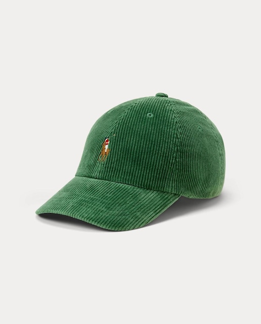 Gorra de béisbol de hombre de pana
