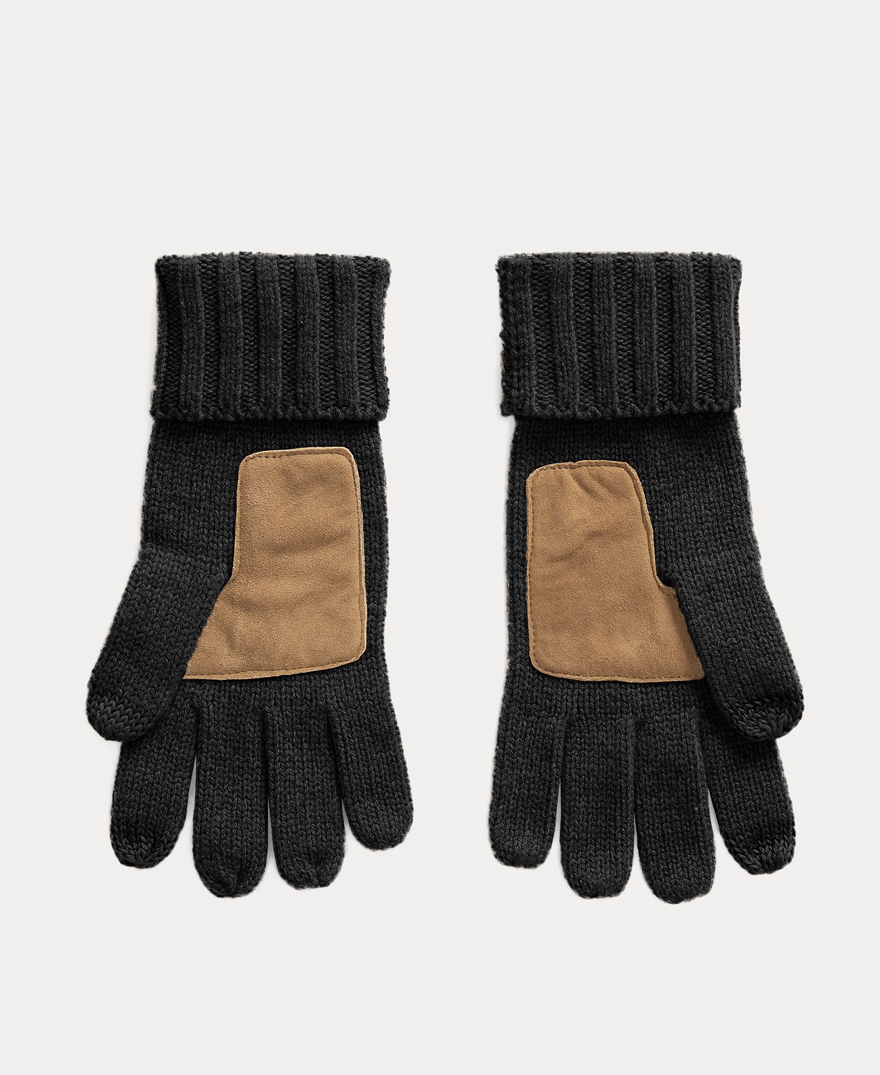 Imagen 2 de Guantes de hombre de lana de merino - Polo Ralph Lauren - Azul marino Azul marino