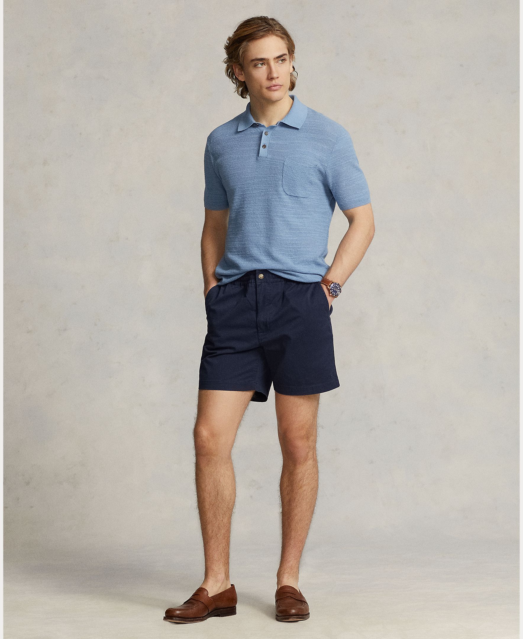 Polo Ralph Lauren - Pantalón corto de hombre Classic fit cintura ajustable.