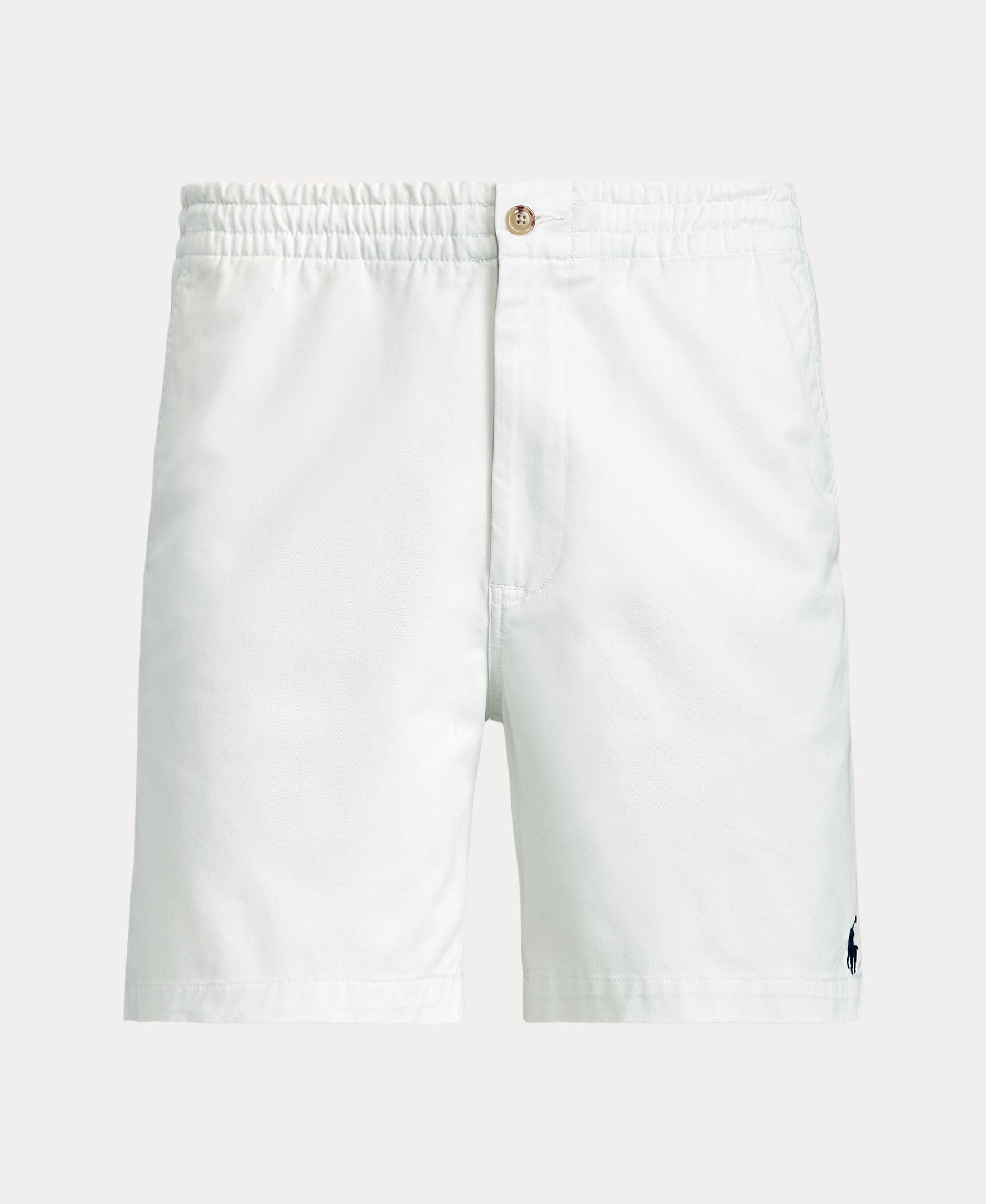 Calções Classic Fit com Cintura Ajustável Branco-6