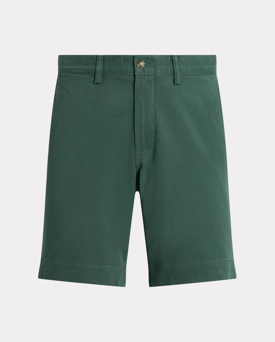 Calções Chino Regular Fit Verde Pinheiro-6