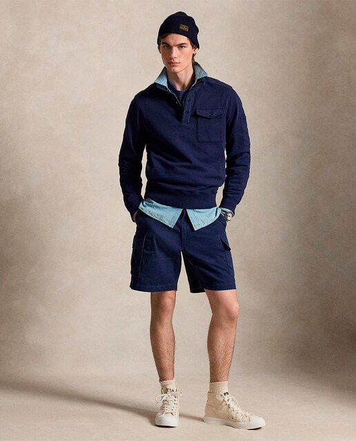 Pantalón corto cargo de  hombre Gellar de sarga