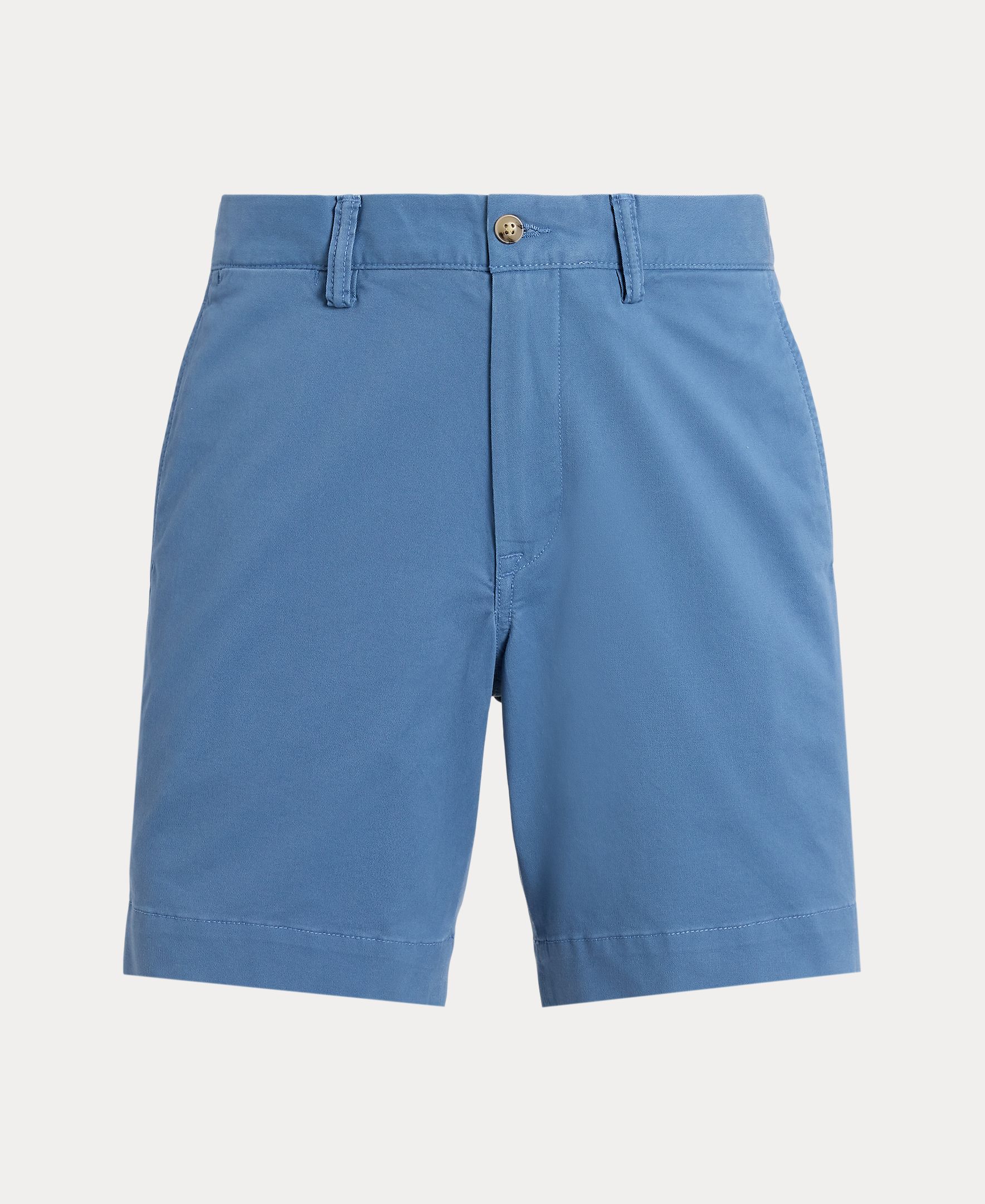 Calções Chino Regular Fit Azul Cantábrico-6