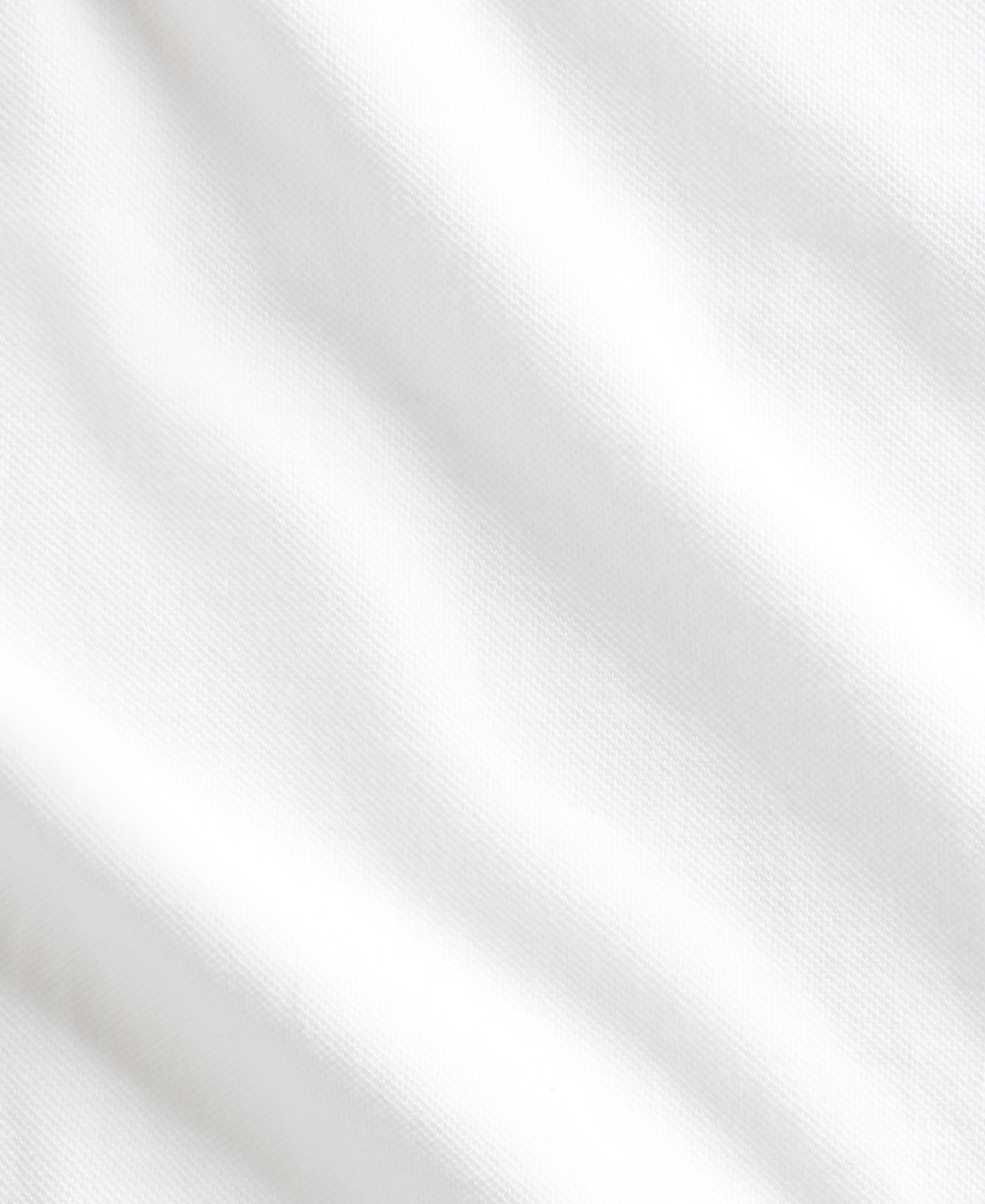 Camisa de Manga Curta de Piqué Ultraligeiro Regular Fit Branco-5