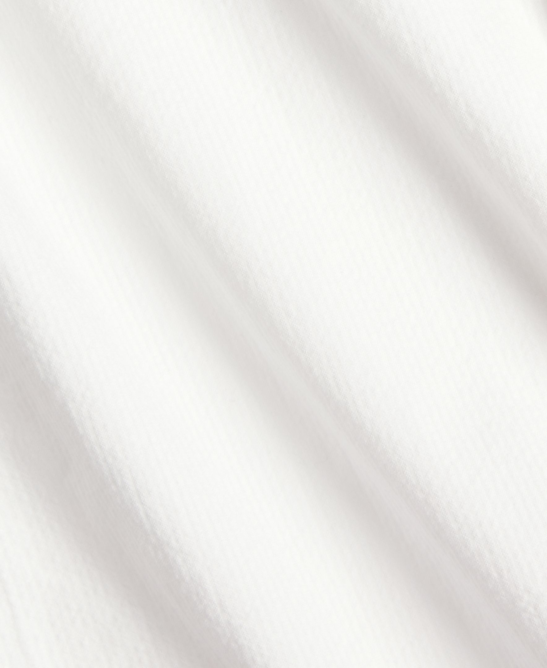 Camisa de Manga Curta em Seersucker Tamanhos Grandes Branco-5