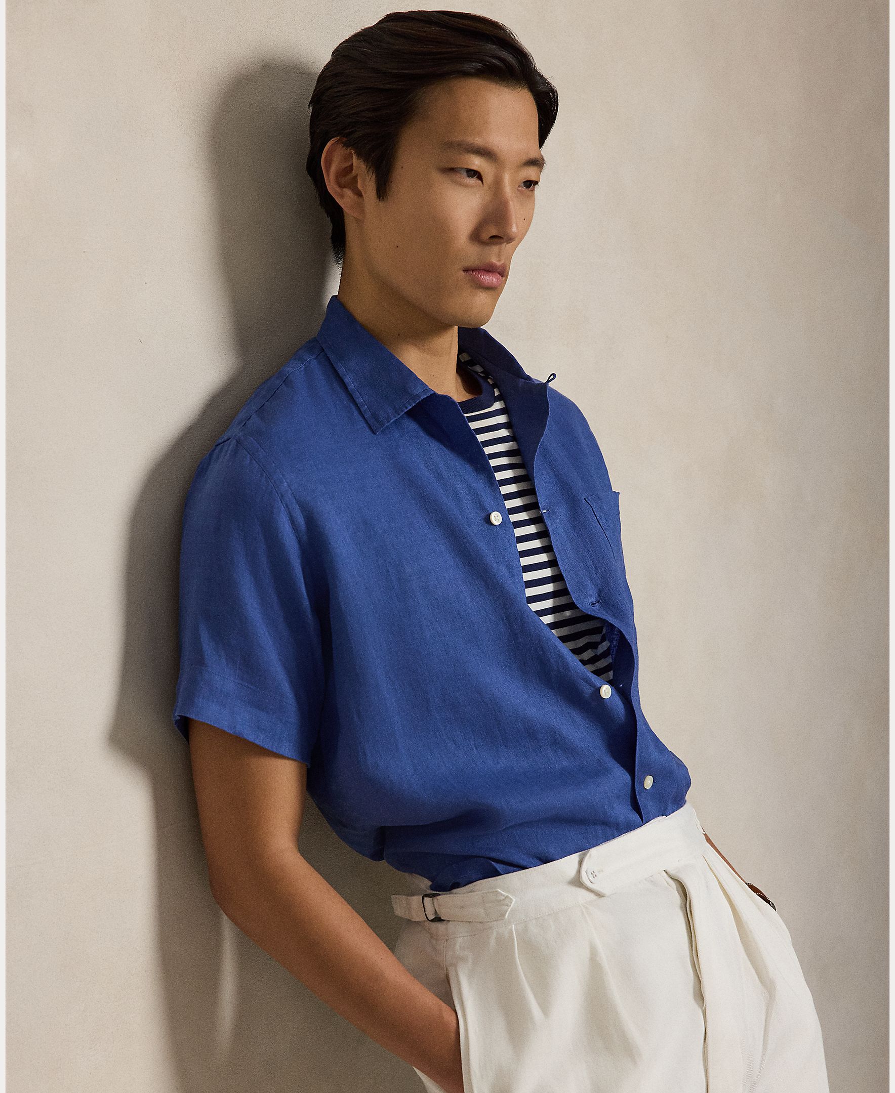 Imagem 0 de Camisa de Linho Classic Fit