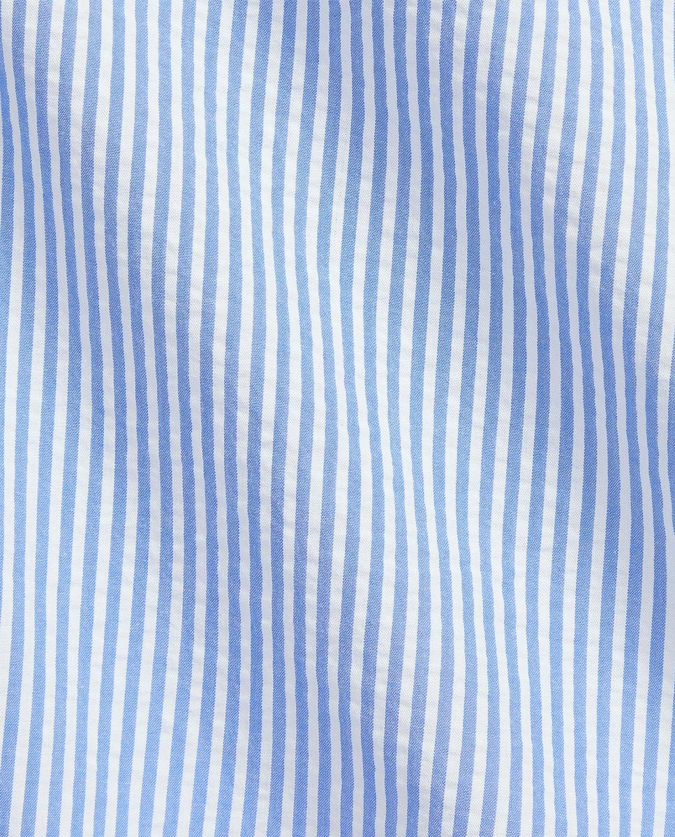 Camisa de Manga Curta com Bolso Multicolor-7