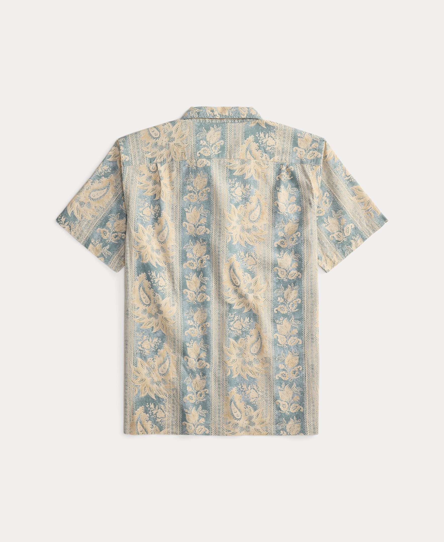 Camisa de Linho e Algodão com Bolso Multicolor-2