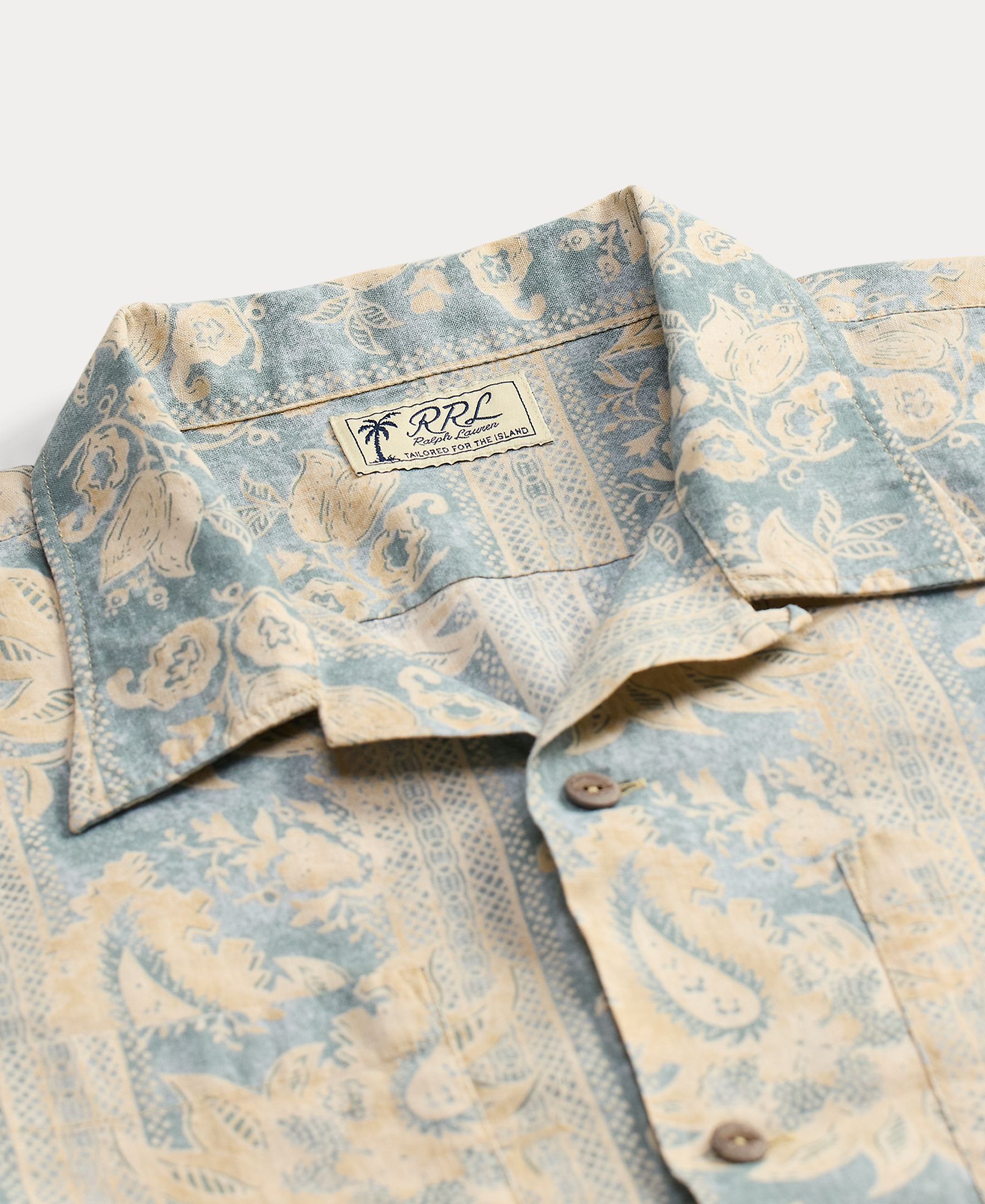Camisa de Linho e Algodão com Bolso Multicolor-3