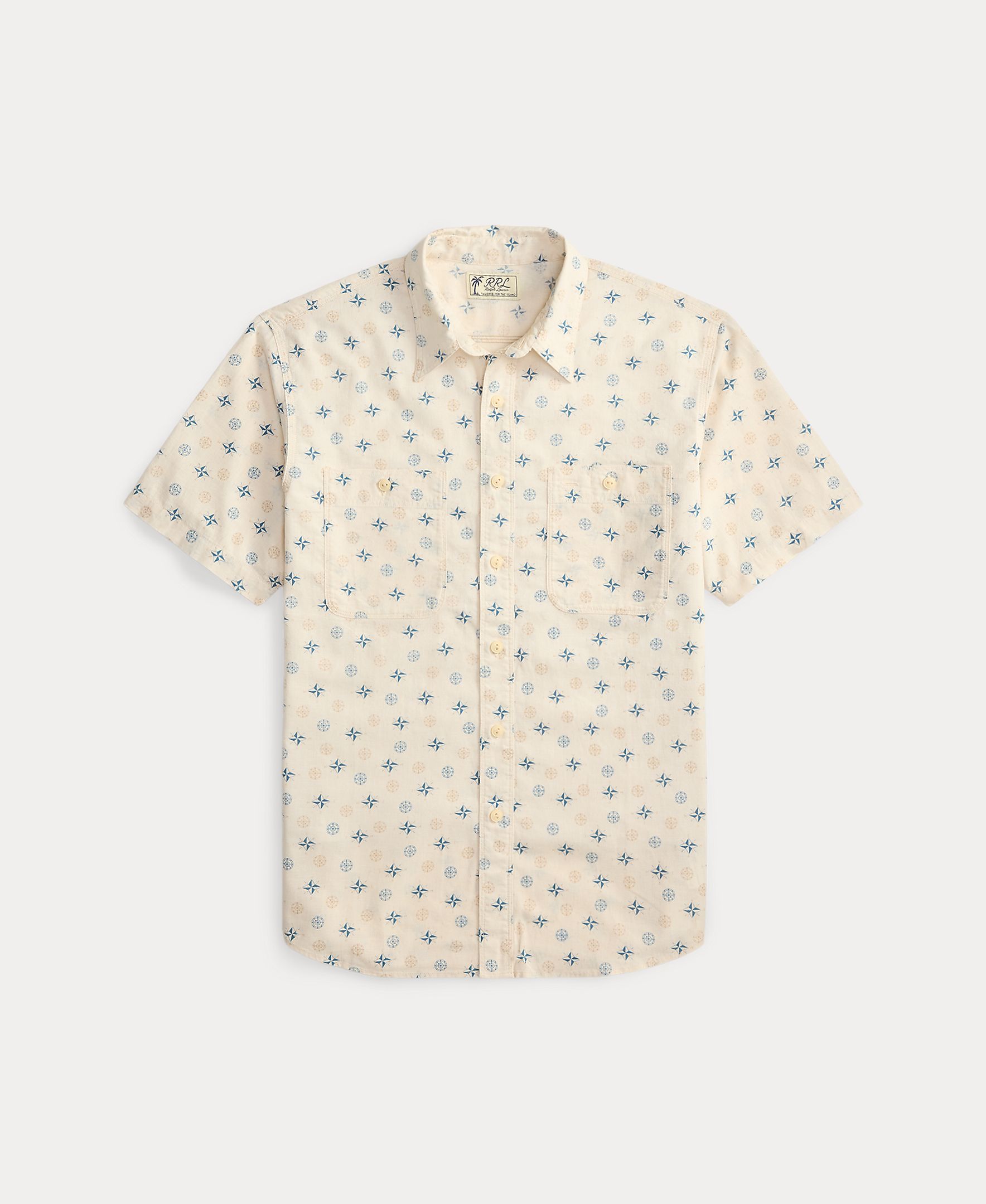 Imagem 0 de Camisa de Linho e Algodão com Bolso