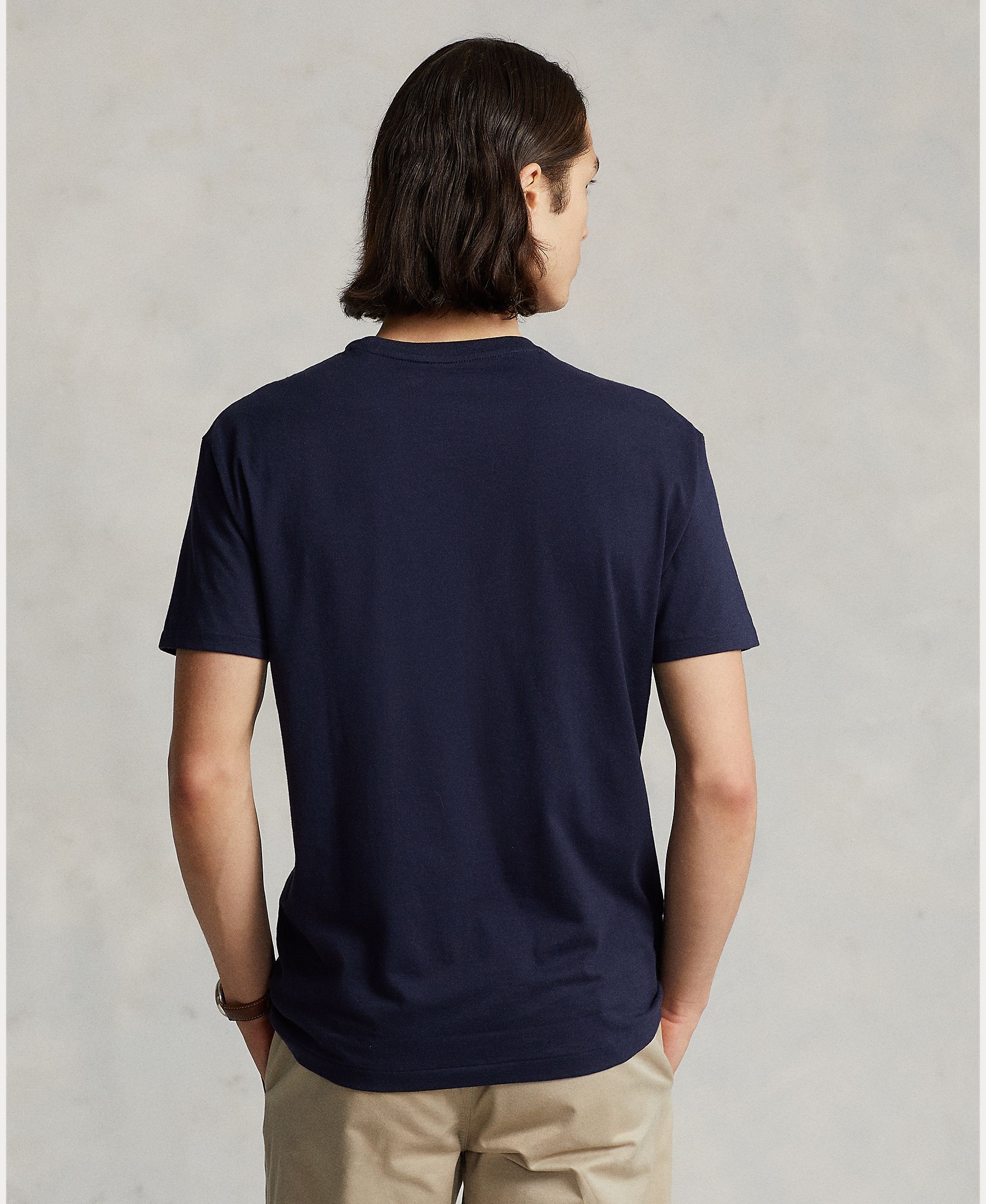 Camiseta de hombre Tinta Custom Slim Fit - Polo Ralph Lauren - Azul marino Azul marino-4