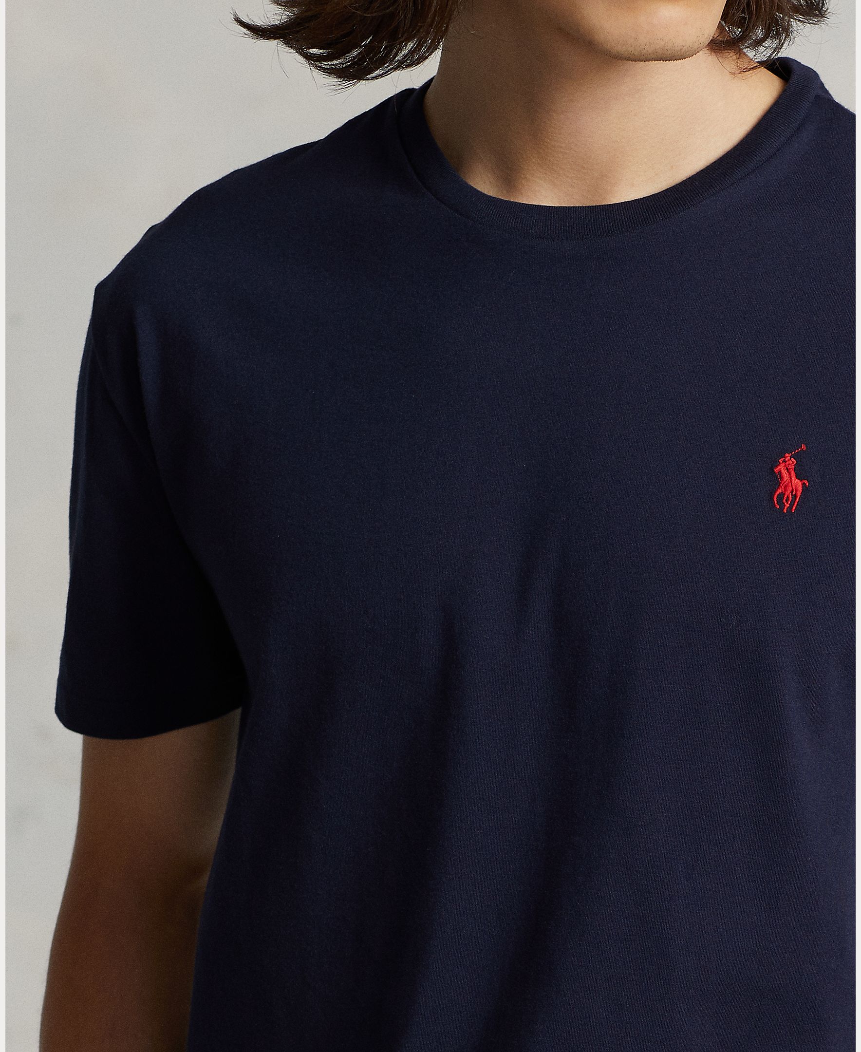 Camiseta de hombre Tinta Custom Slim Fit - Polo Ralph Lauren - Azul marino Azul marino-5