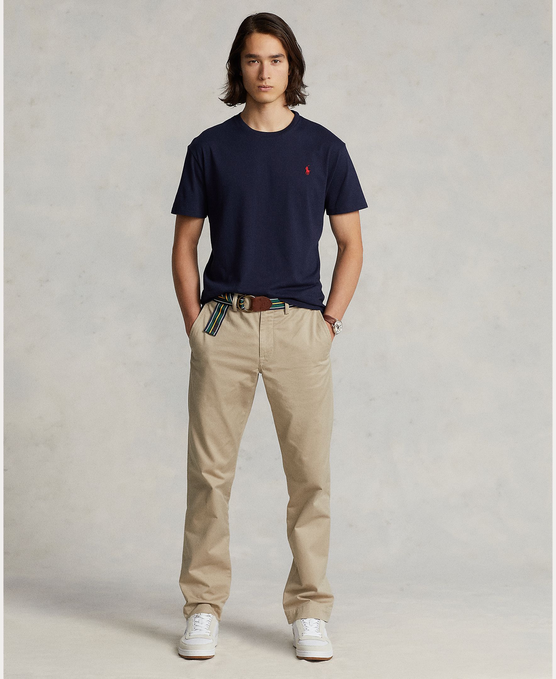 Camiseta de hombre Tinta Custom Slim Fit - Polo Ralph Lauren - Azul marino Azul marino-8