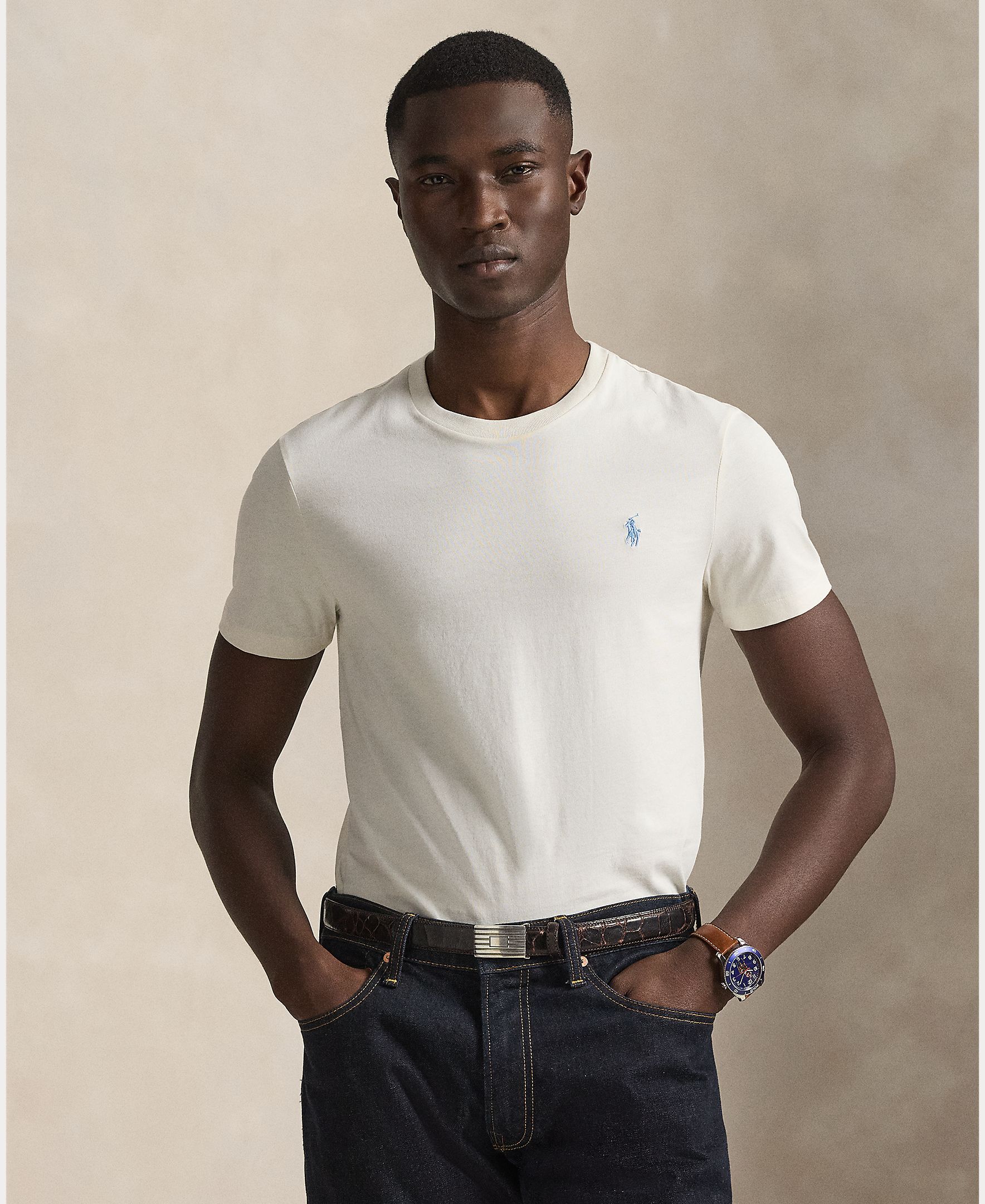 Imagem 0 de T-shirt de Malha Regular Fit