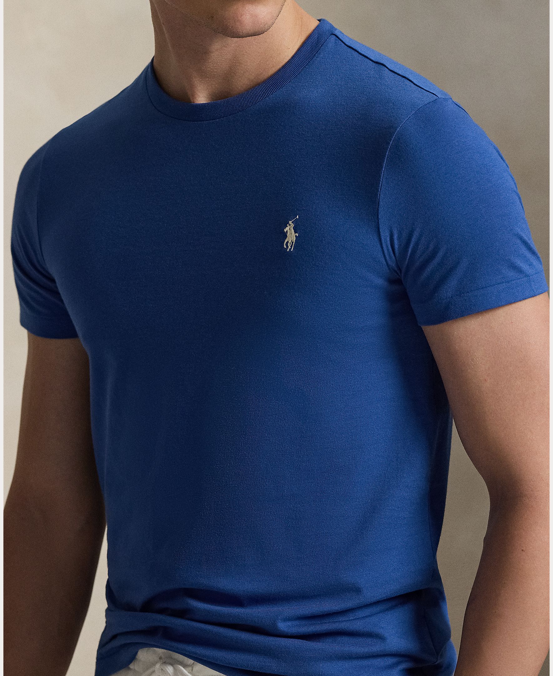 T-shirt de Malha Regular Fit Branco-3