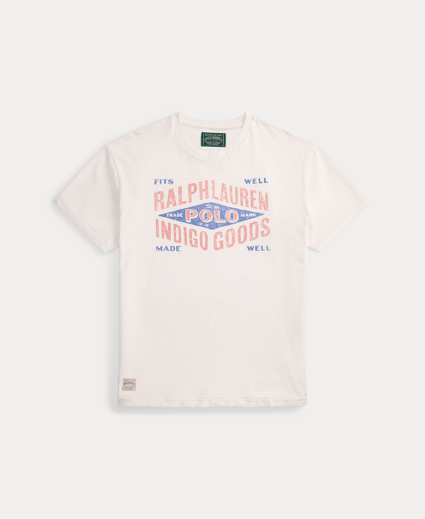 T-shirt de Manga Curta e em Algodão Branco-marfim-6