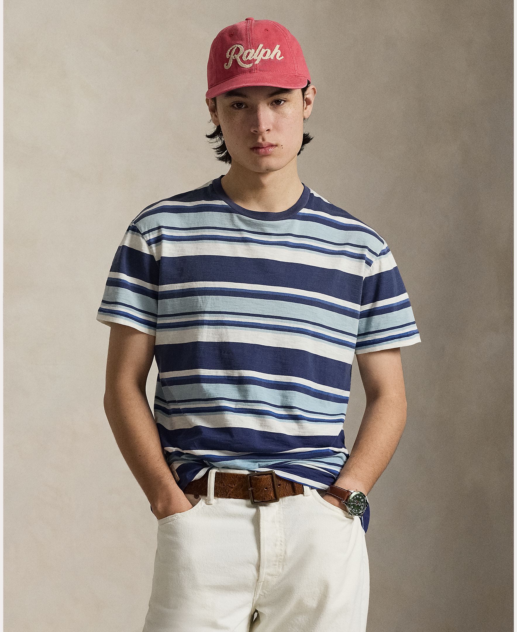 Imagem 0 de T-shirt de algodão estampada