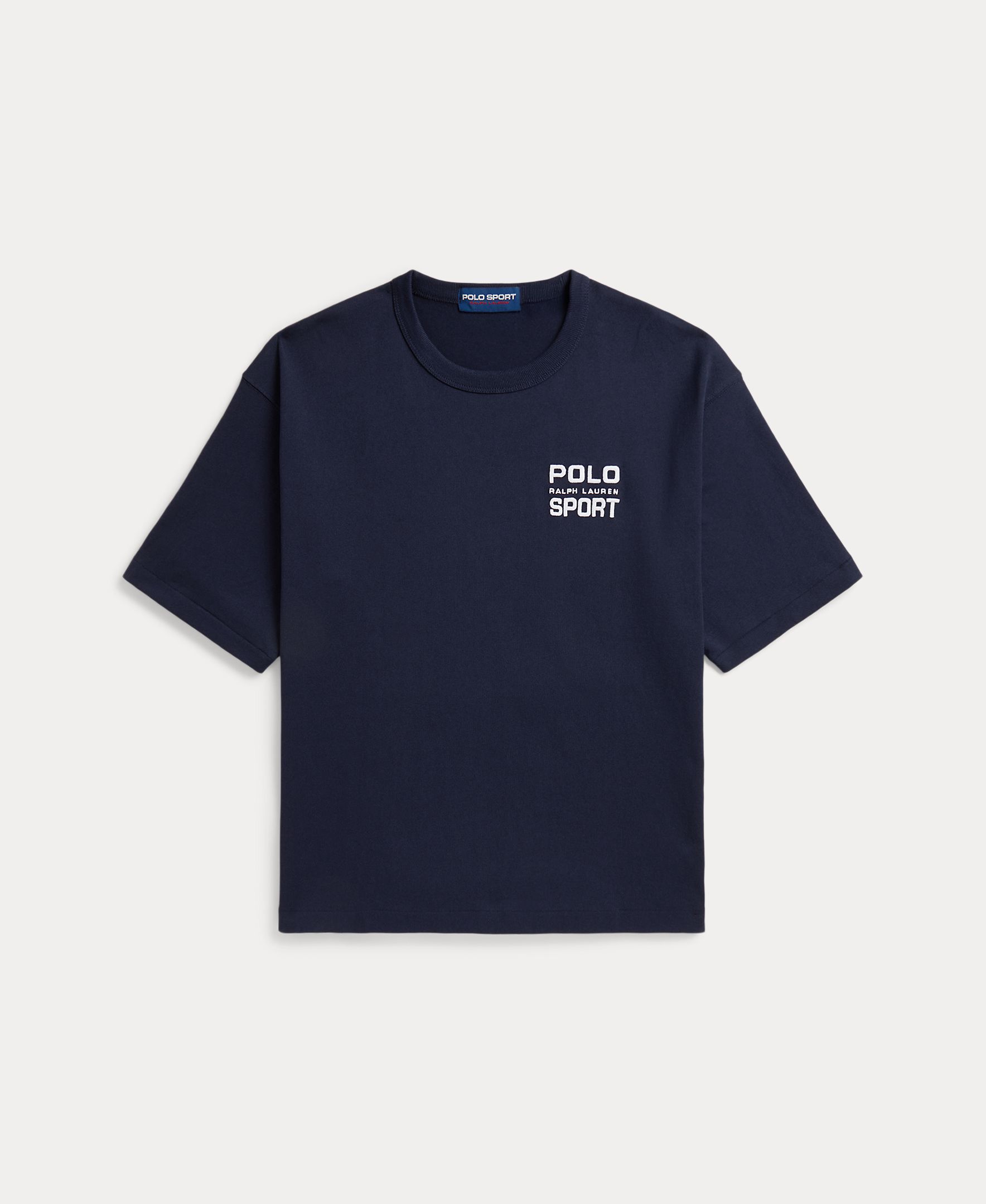T-shirt de Algodão Polo Sport Azul-marinho-1