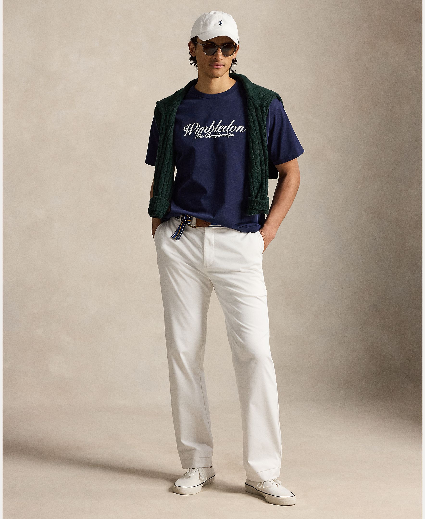 T-shirt Wimbledon Azul-marinho-5