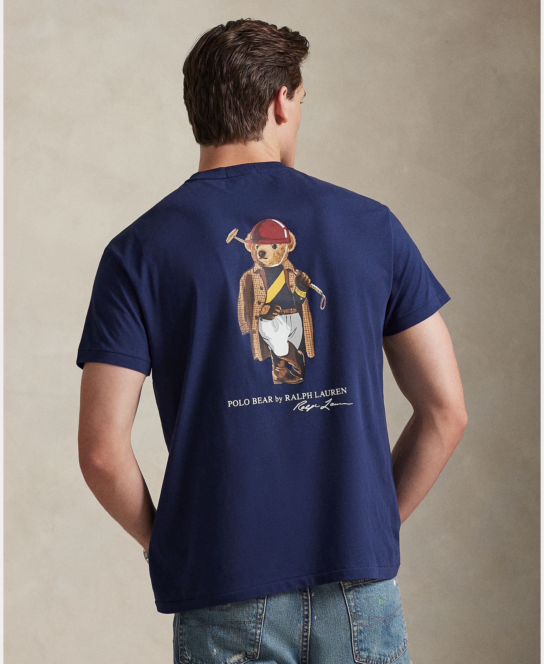 Camisola de Malha com o Polo Bear Azul-marinho-3
