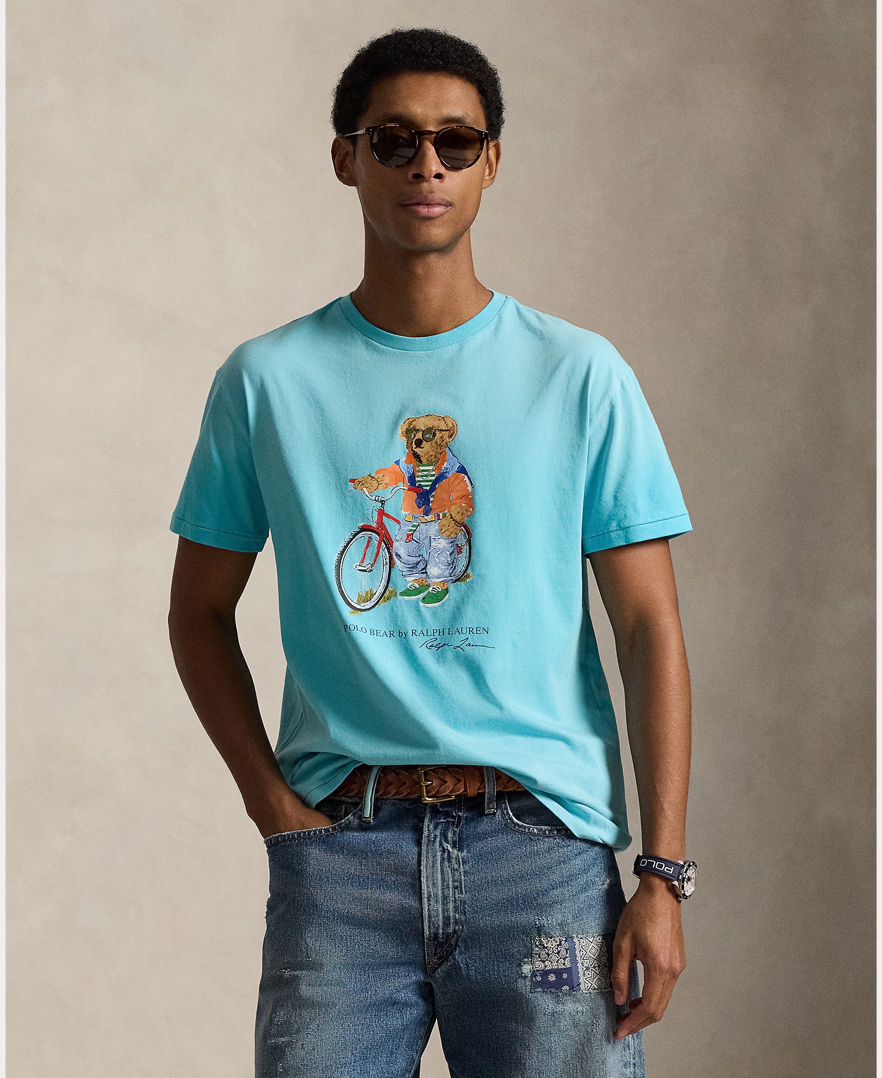 Imagem 0 de T-shirt com Polo Bear e em Algodão