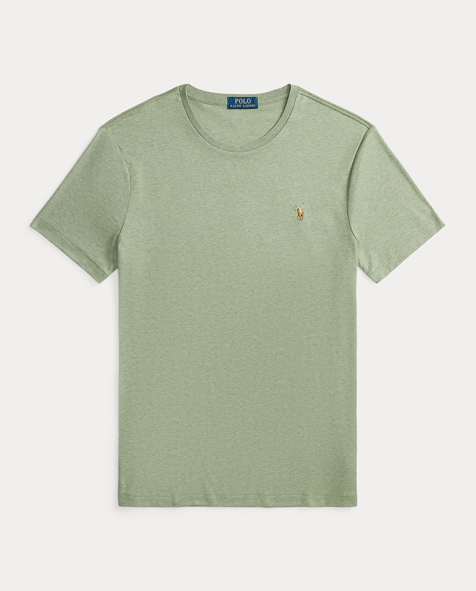 T-shirt de Algodão Pima BCI Verde Brisa-4