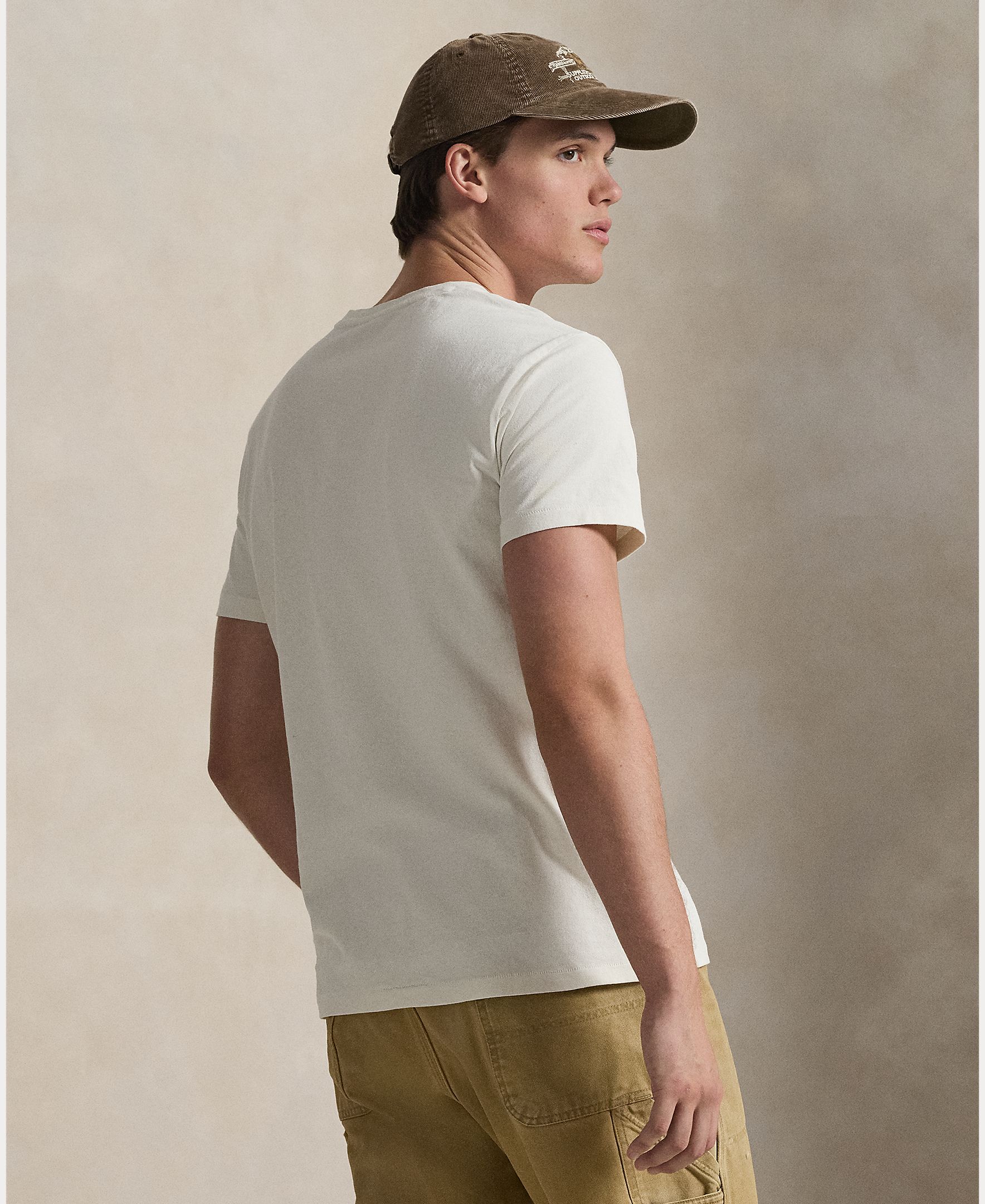 Camisola de Malha Jersey Estampada Branco-marfim-3