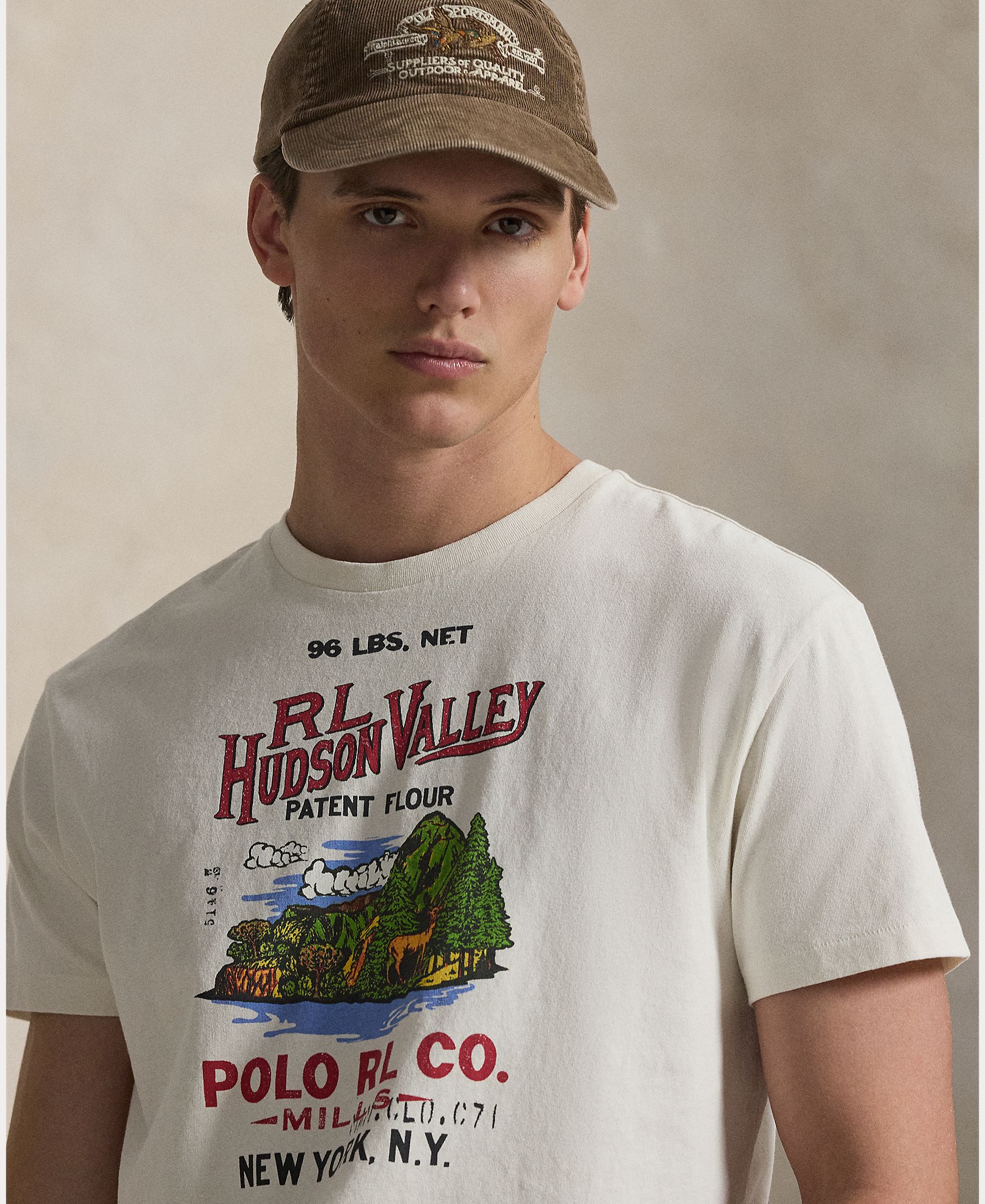 Camisola de Malha Jersey Estampada Branco-marfim-4