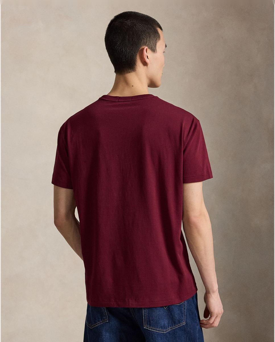 T-shirt de algodão com logótipo Grená-3