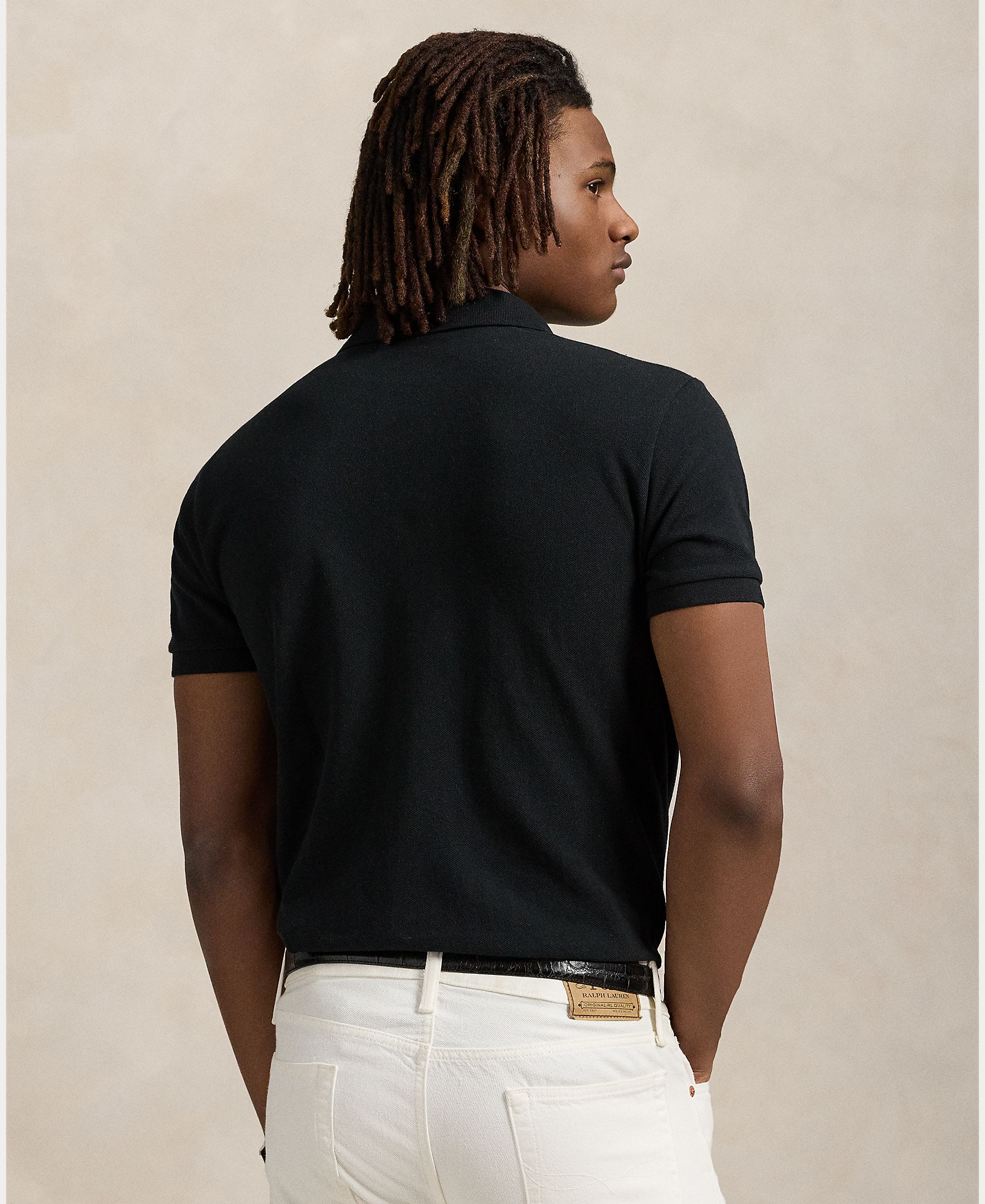 Polo de hombre de piqué Azul marino Newport/Rojo - Polo Ralph Lauren - Negro Negro-3