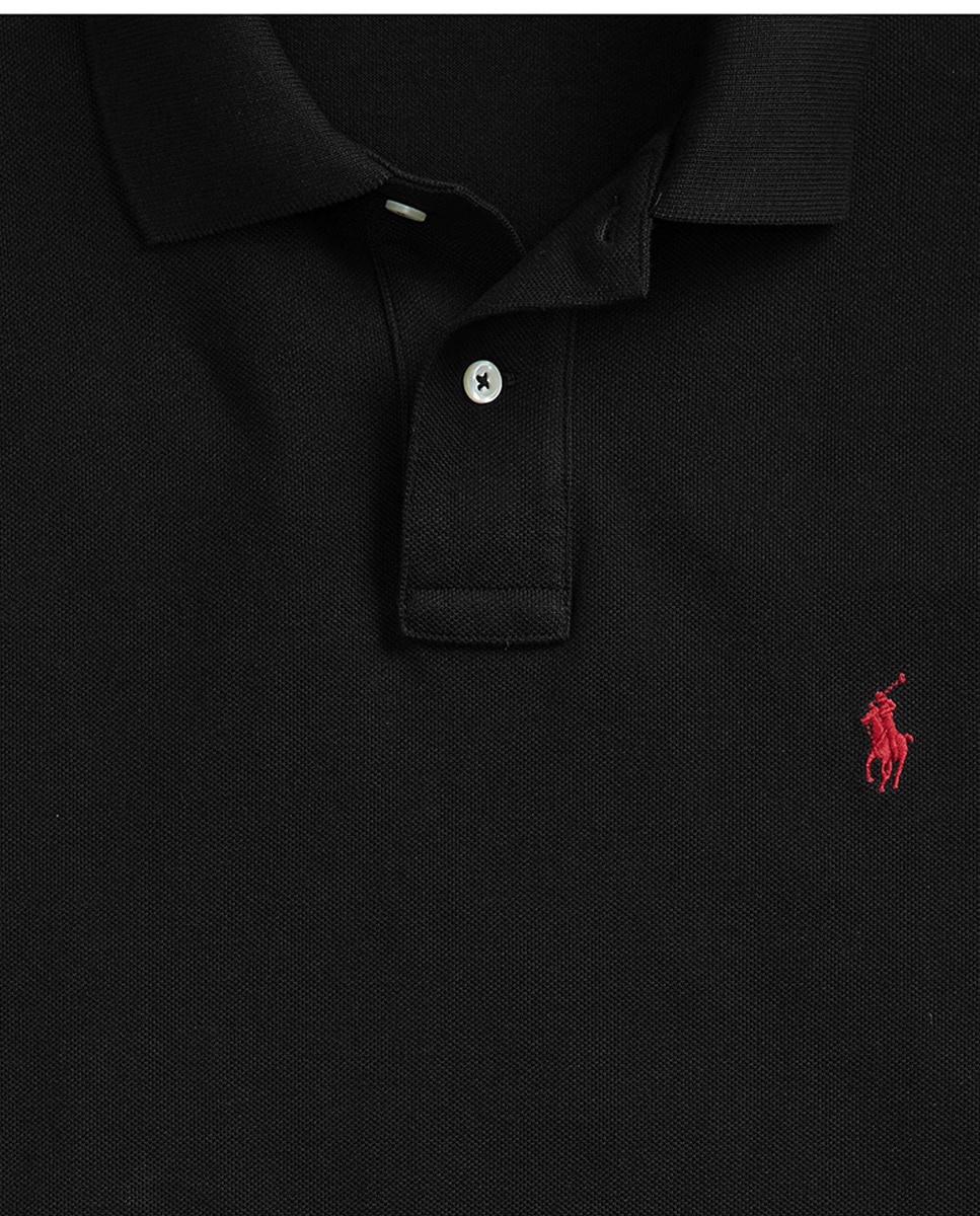 Polo de hombre de piqué Azul marino Newport/Rojo - Polo Ralph Lauren - Negro Negro-6