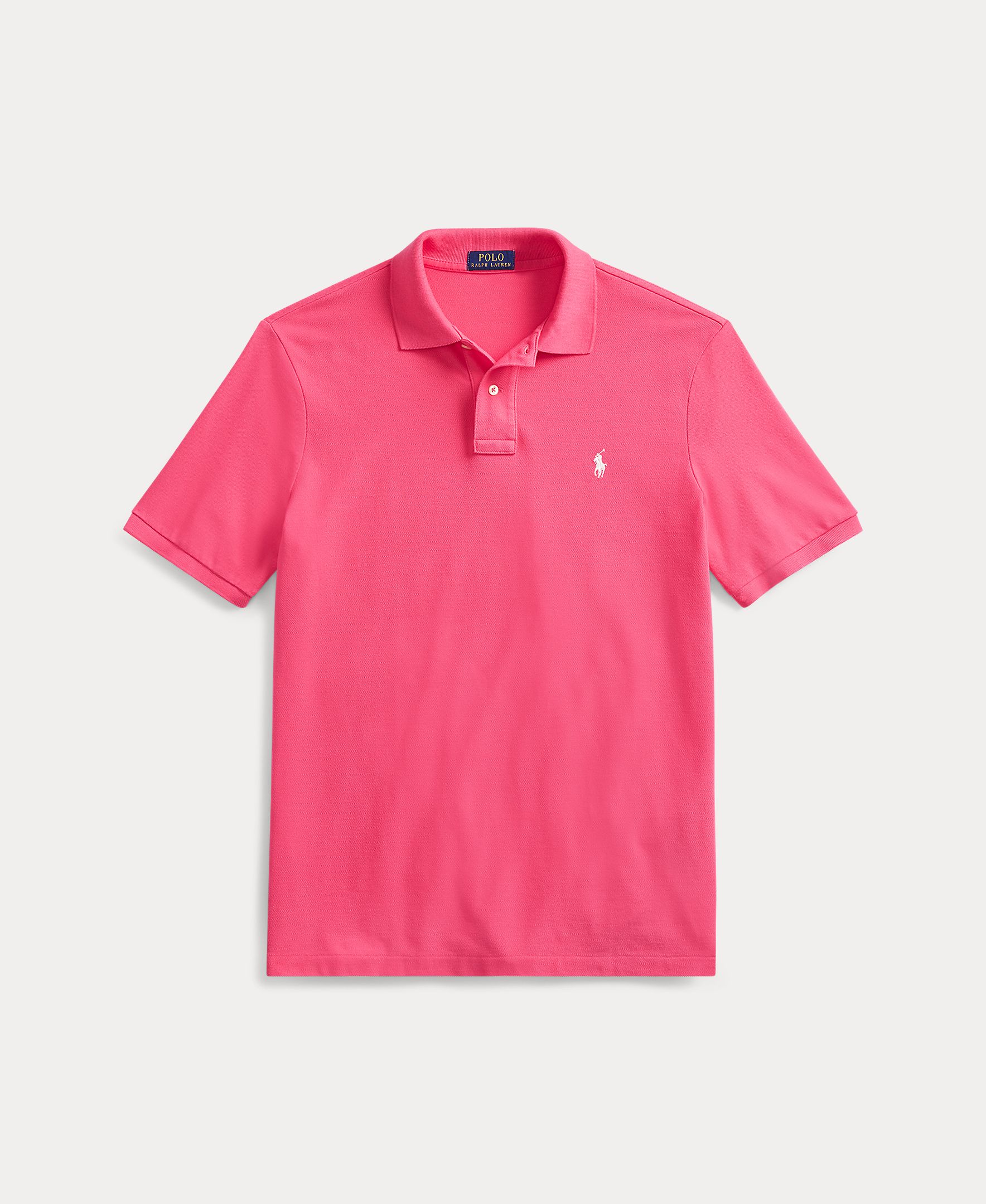 Polo de Piqué Custom Fúcsia-7