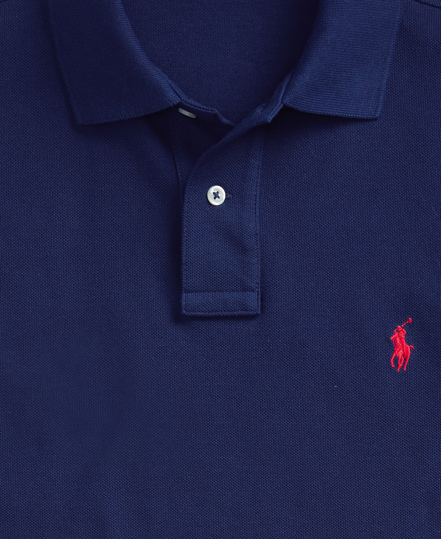 Polo de hombre de piqué Newport/Rojo - Polo Ralph Lauren - Azul marino Azul marino-6