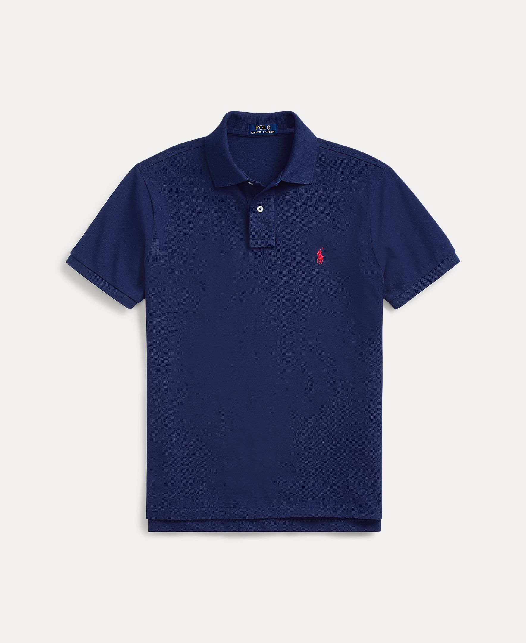 Polo de hombre de piqué Newport/Rojo - Polo Ralph Lauren - Azul marino Azul marino-7