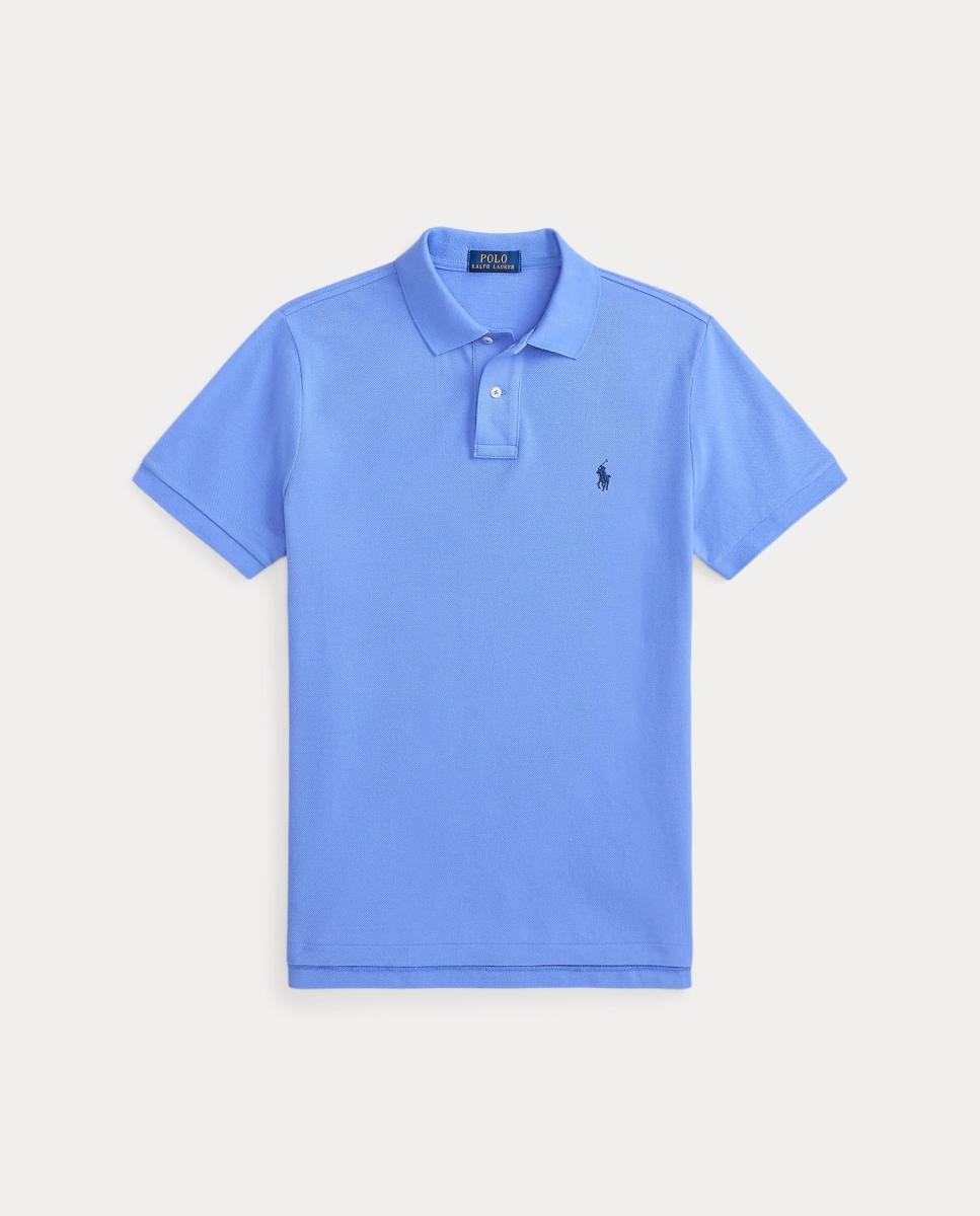 Polo de hombre de piqué marino Newport/Rojo - Polo Ralph Lauren - Azul Azul-7