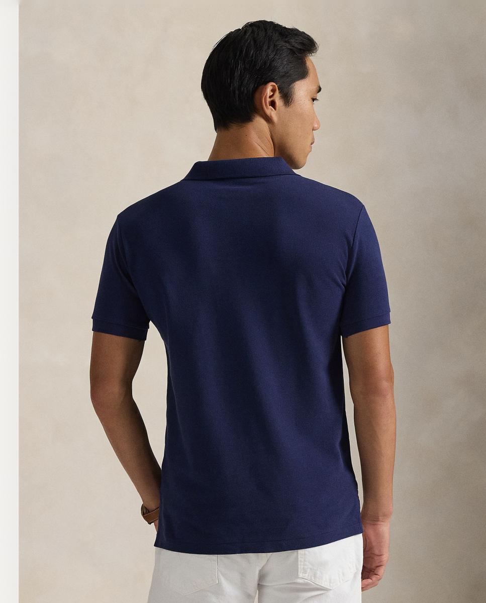 Polo de piqué Slim Fit de hombre Dosel Oliva - Polo Ralph Lauren - Azul marino Azul marino-3