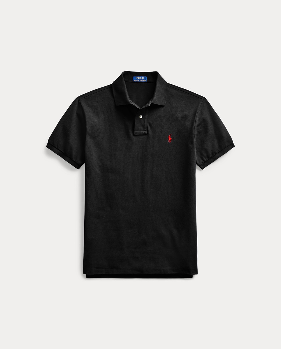 Polo de piqué Slim Fit de hombre Dosel Oliva - Polo Ralph Lauren - Negro Negro-6