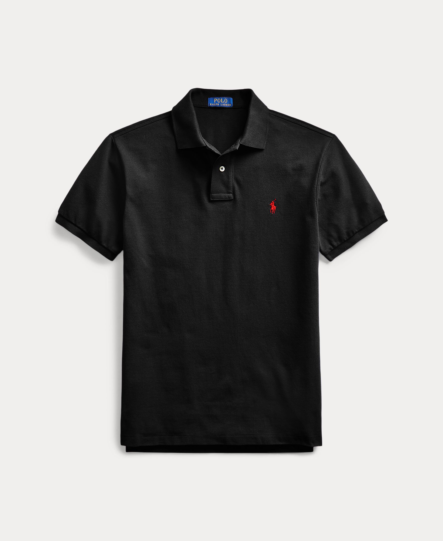 Polo de piqué Slim Fit de hombre Dosel Oliva - Polo Ralph Lauren - Negro Negro-7