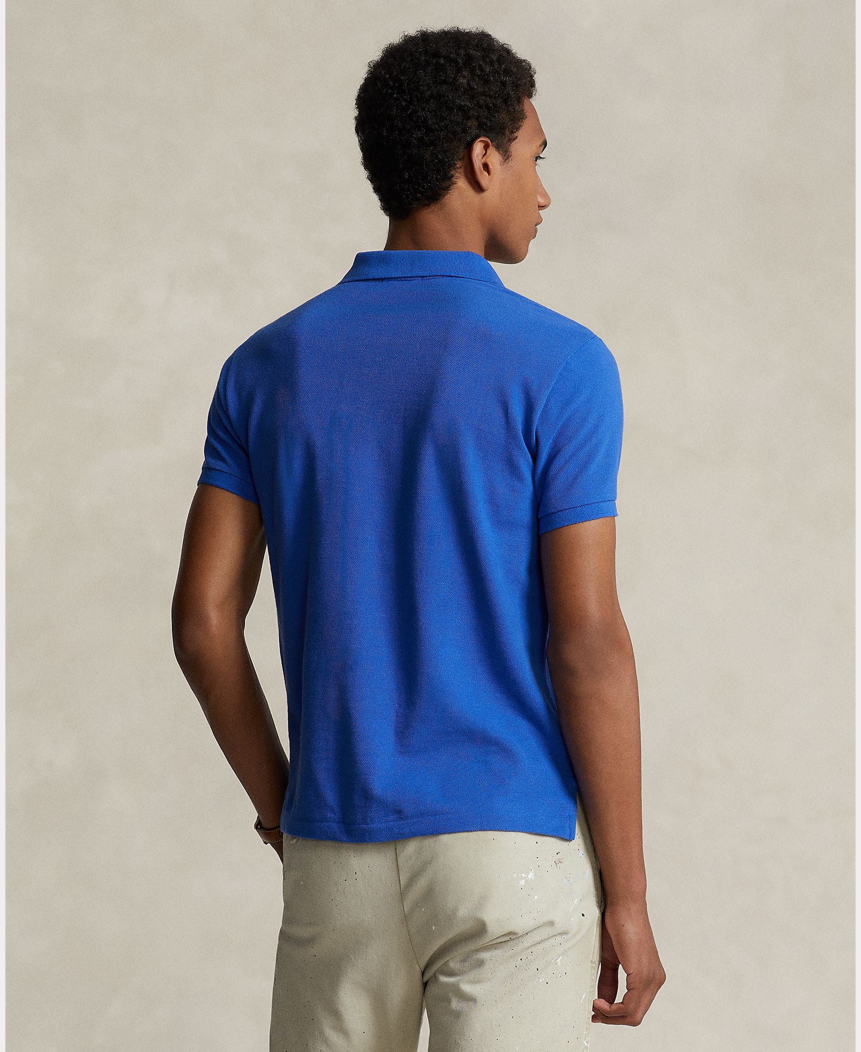 Polo de hombre de piqué Azul marino Newport/Rojo - Polo Ralph Lauren - Azul índigo Azul índigo-3