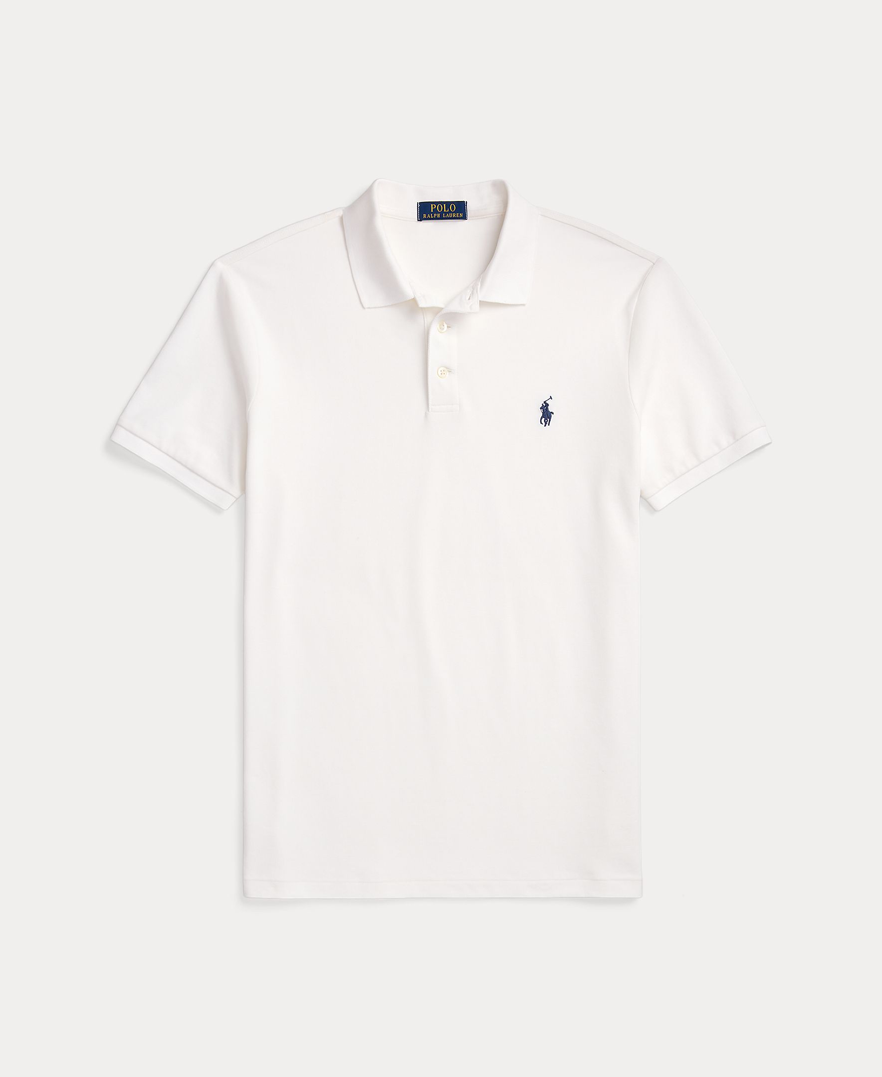 Polo de hombre elástico Custom Slim Fit Verde - Polo Ralph Lauren - Blanco Blanco-5