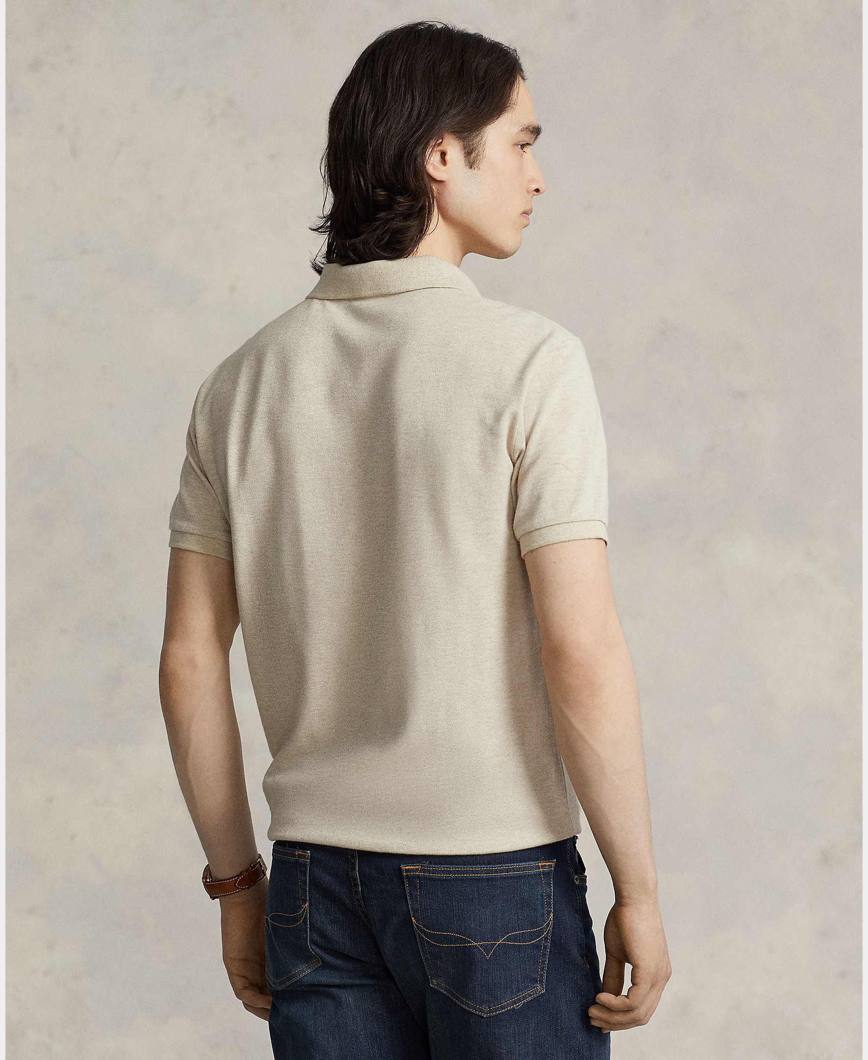 Polo Piqué Regular Fit Cru-3