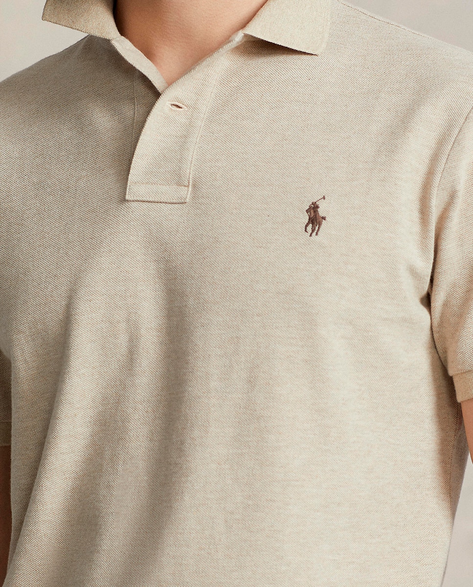 Polo Piqué Regular Fit Cru-4