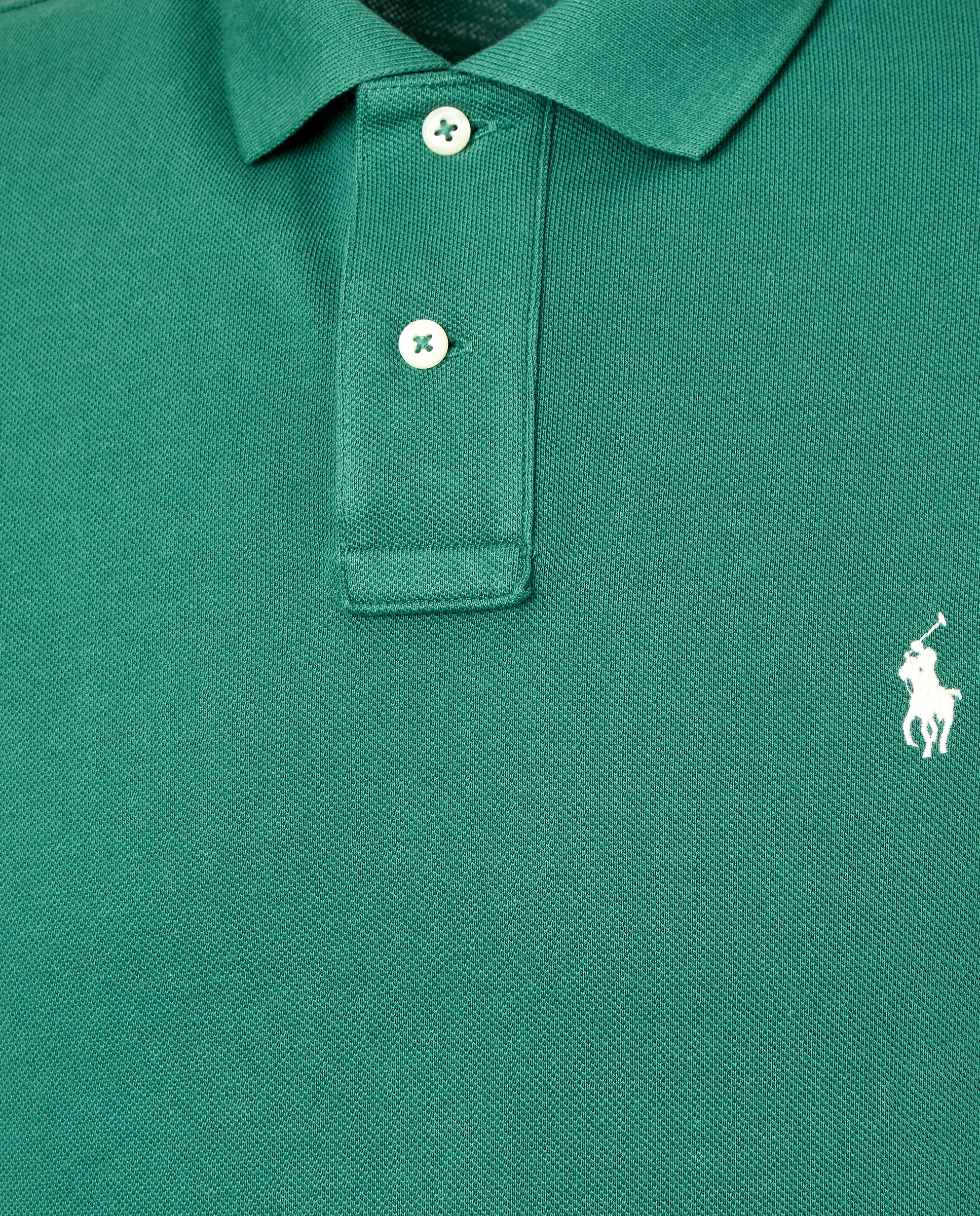 Polo Piqué Regular Fit Verde Jade-6
